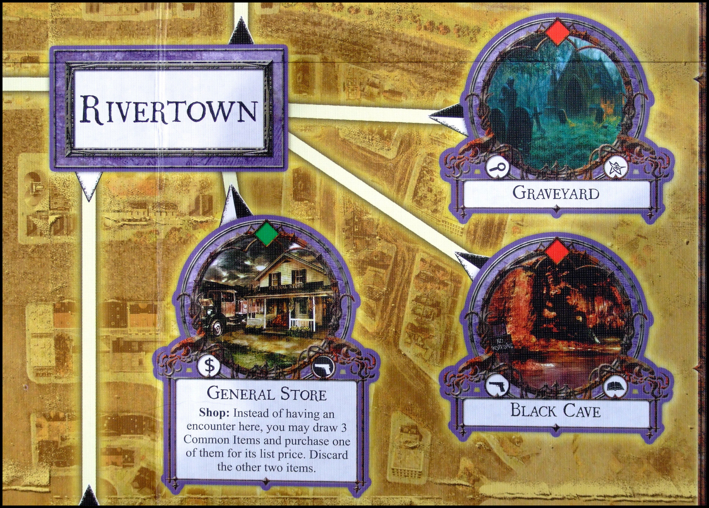 Arkham Horror - Rivertown Area