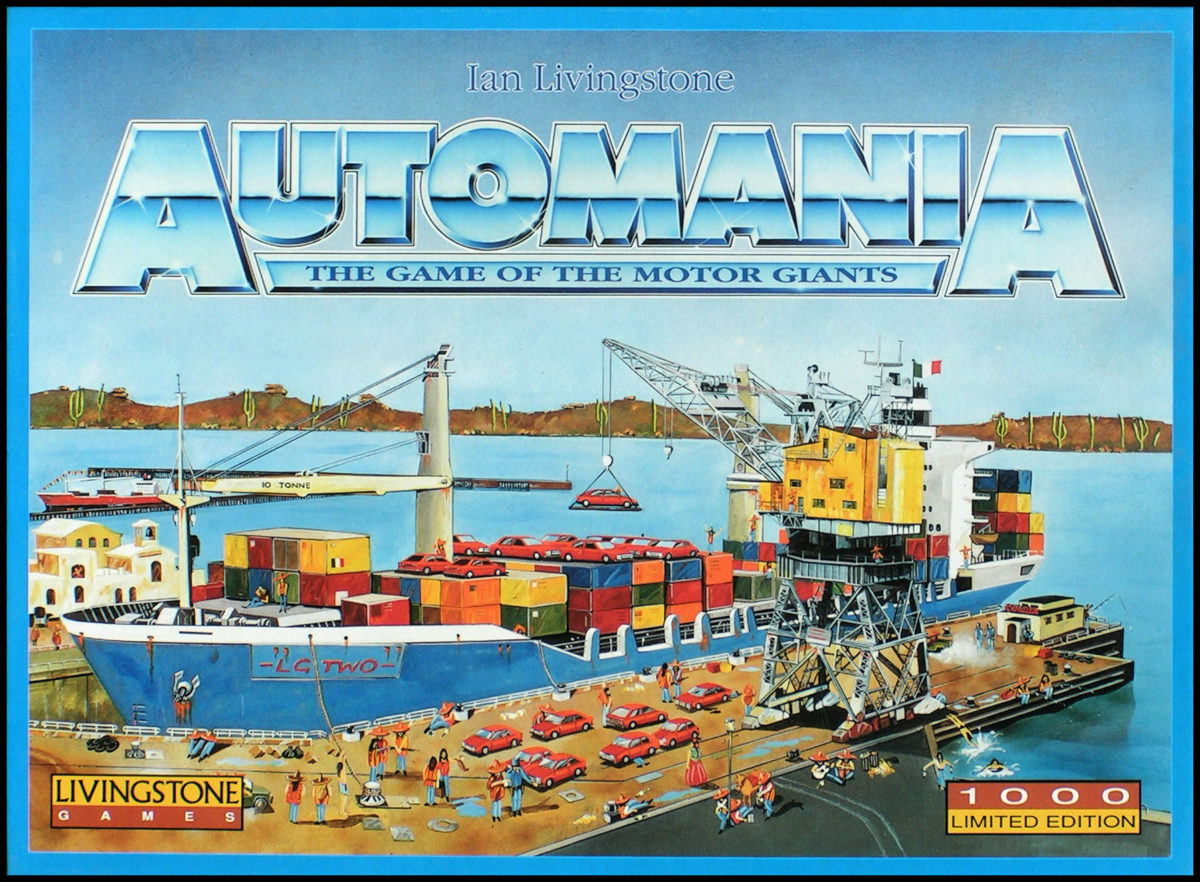 Automania: The Game Of The Motor Giants - Box Front