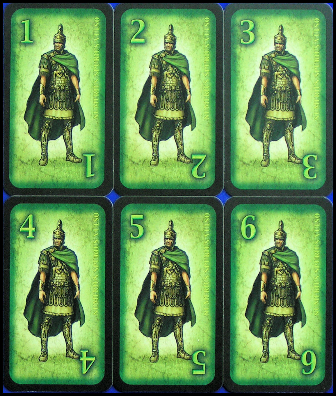 Ave Caesar - The Six Player Cards