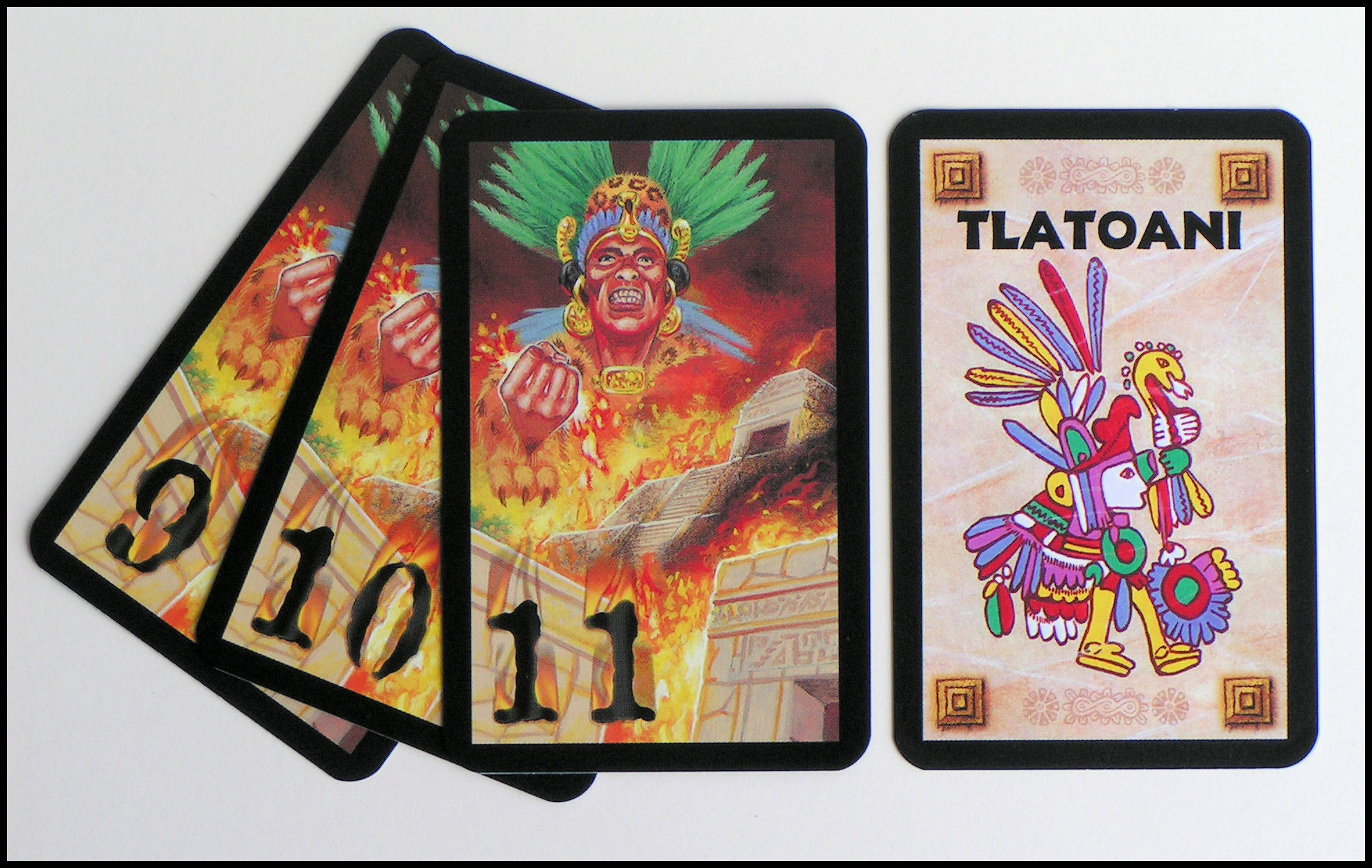Azteca - Furor Of Tezcatlipoca Cards And Tlatoani Card (First Player)