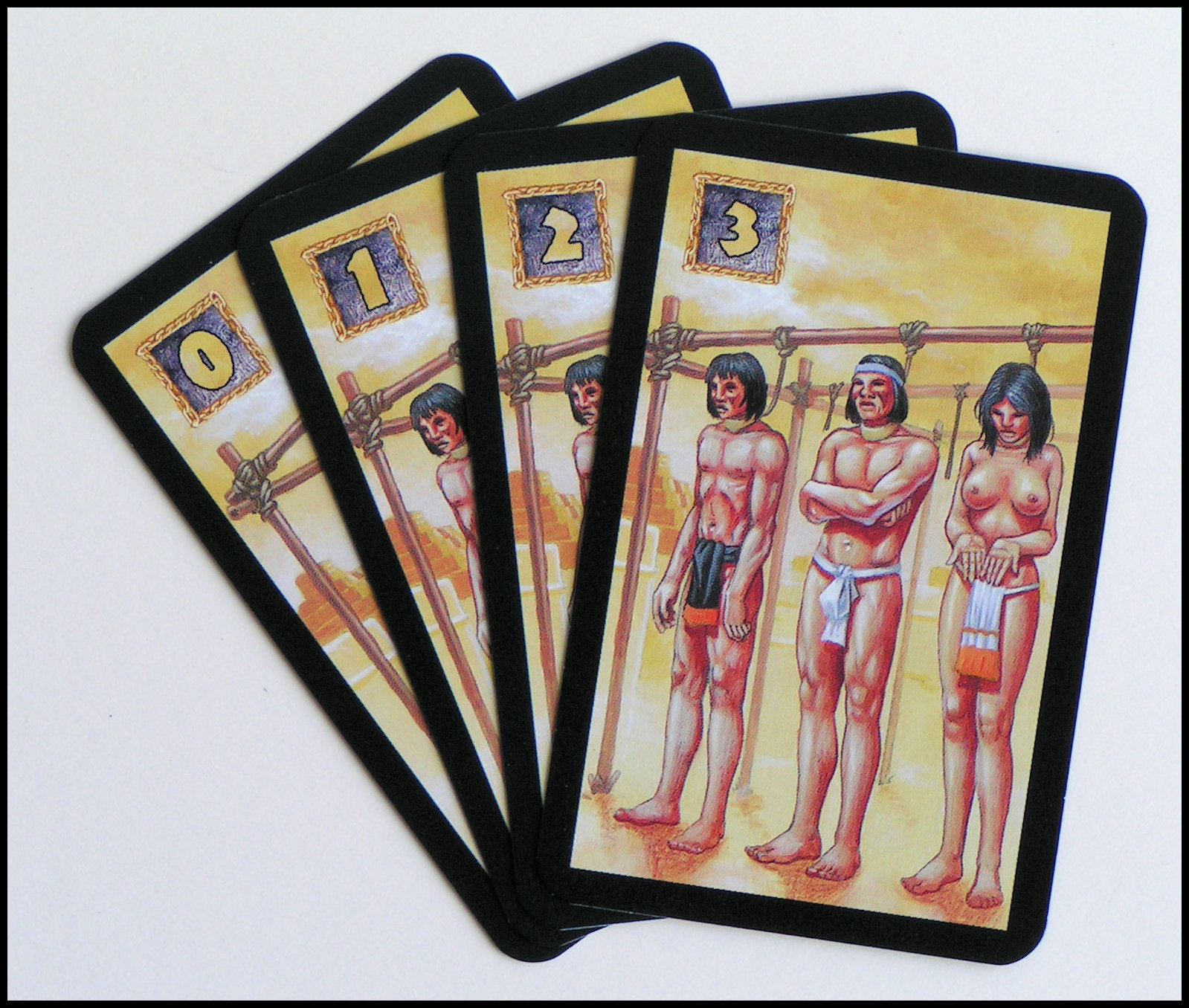 Azteca - Slave Market Cards