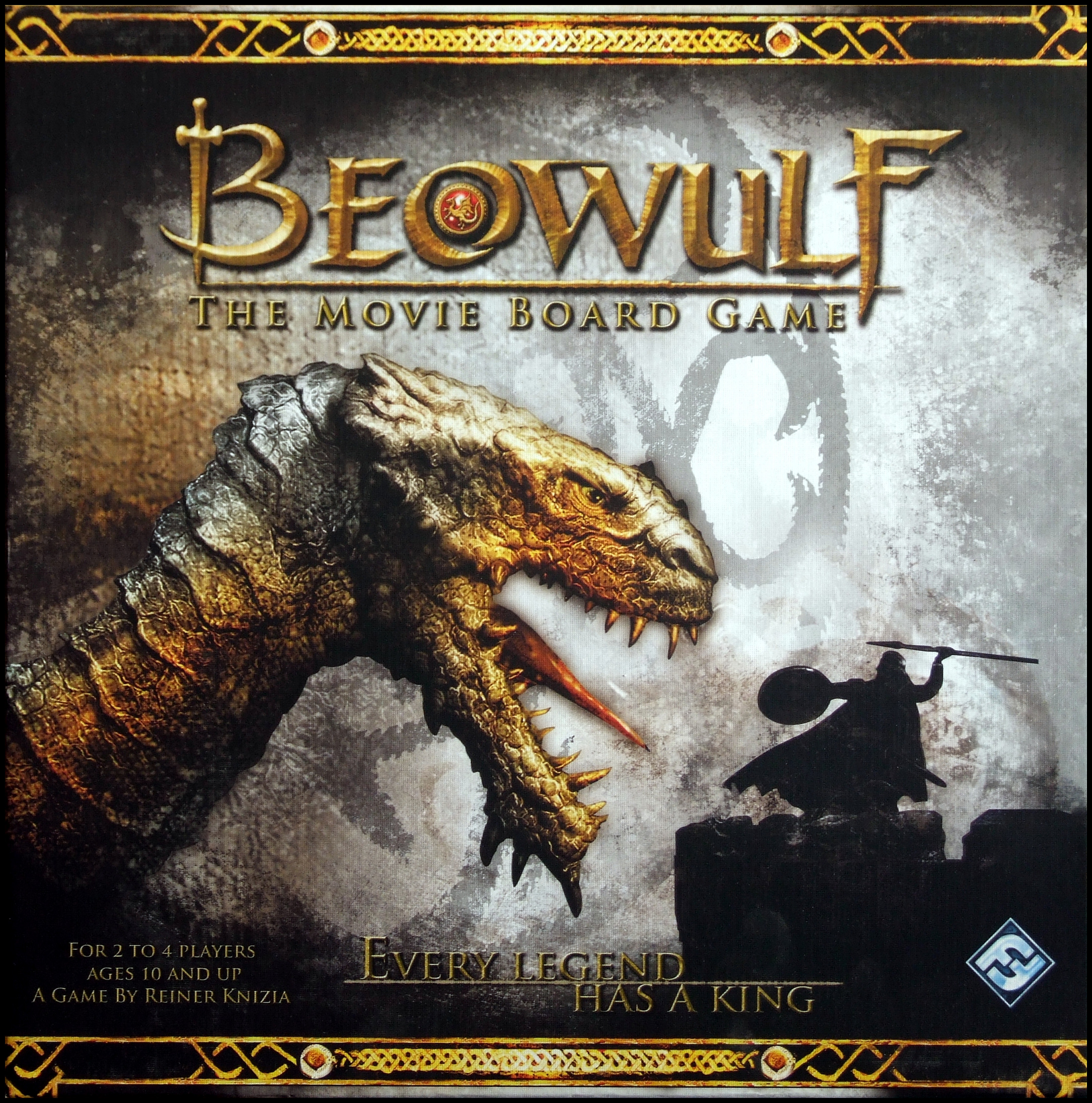 Beowulf: The Movie Board Game - Box Front