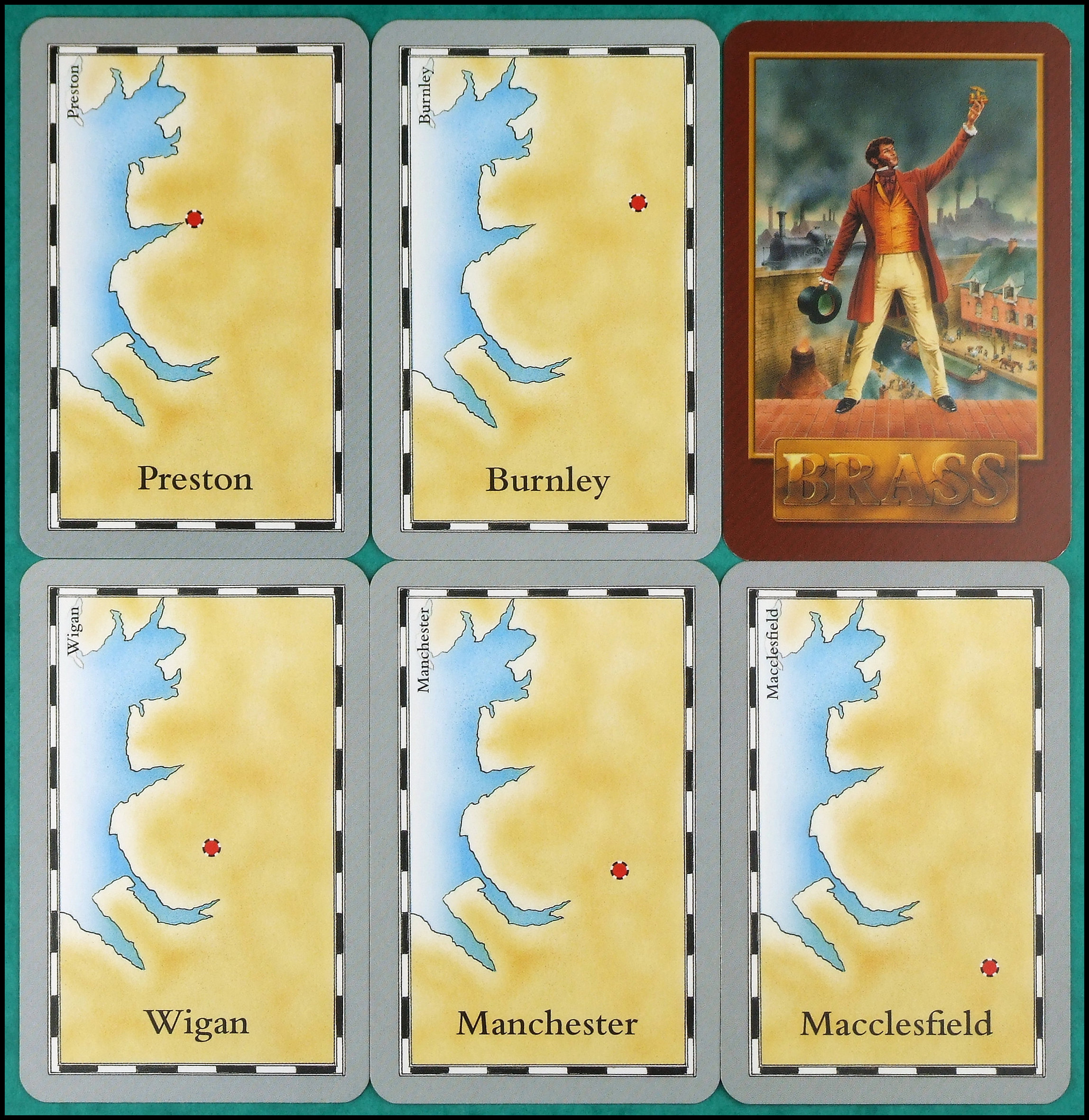 Brass - Location Cards