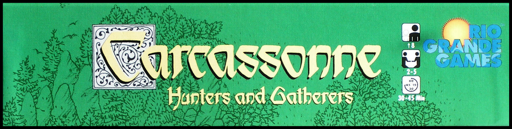 Carcassonne: Hunters And Gatherers - Box Side