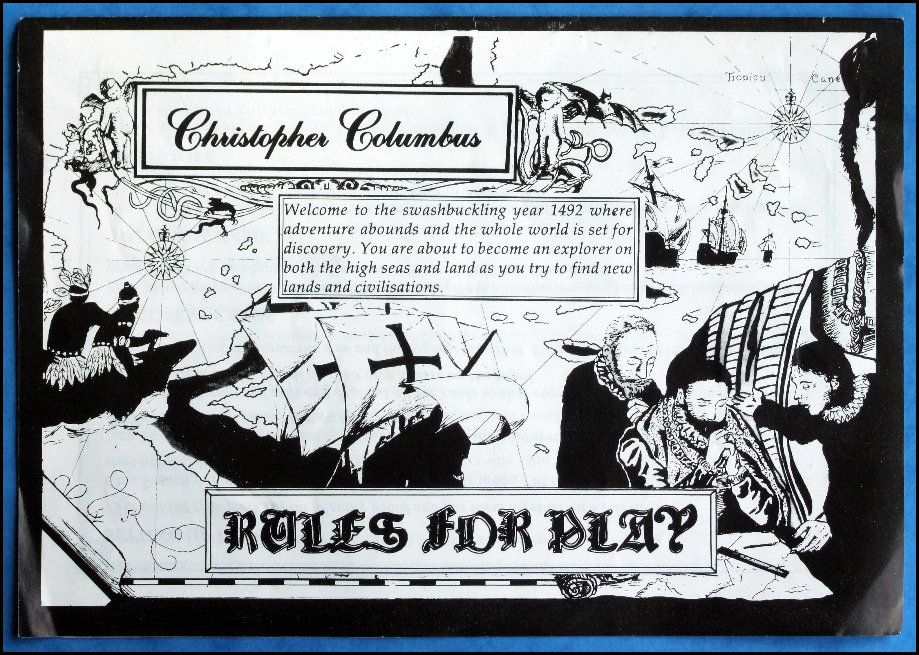 Christopher Columbus - Rulebook Cover