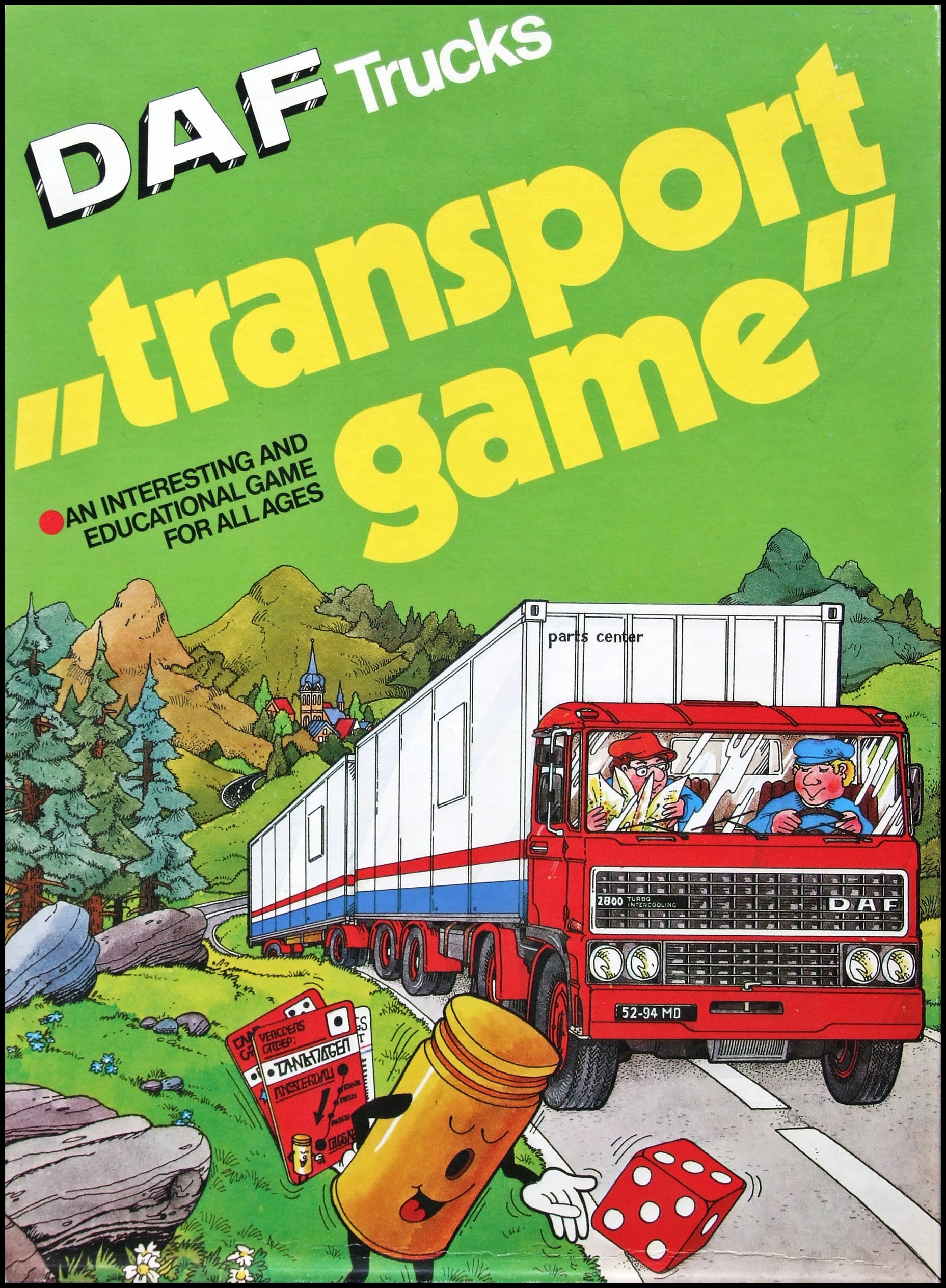 DAF Transport Game - Box Front