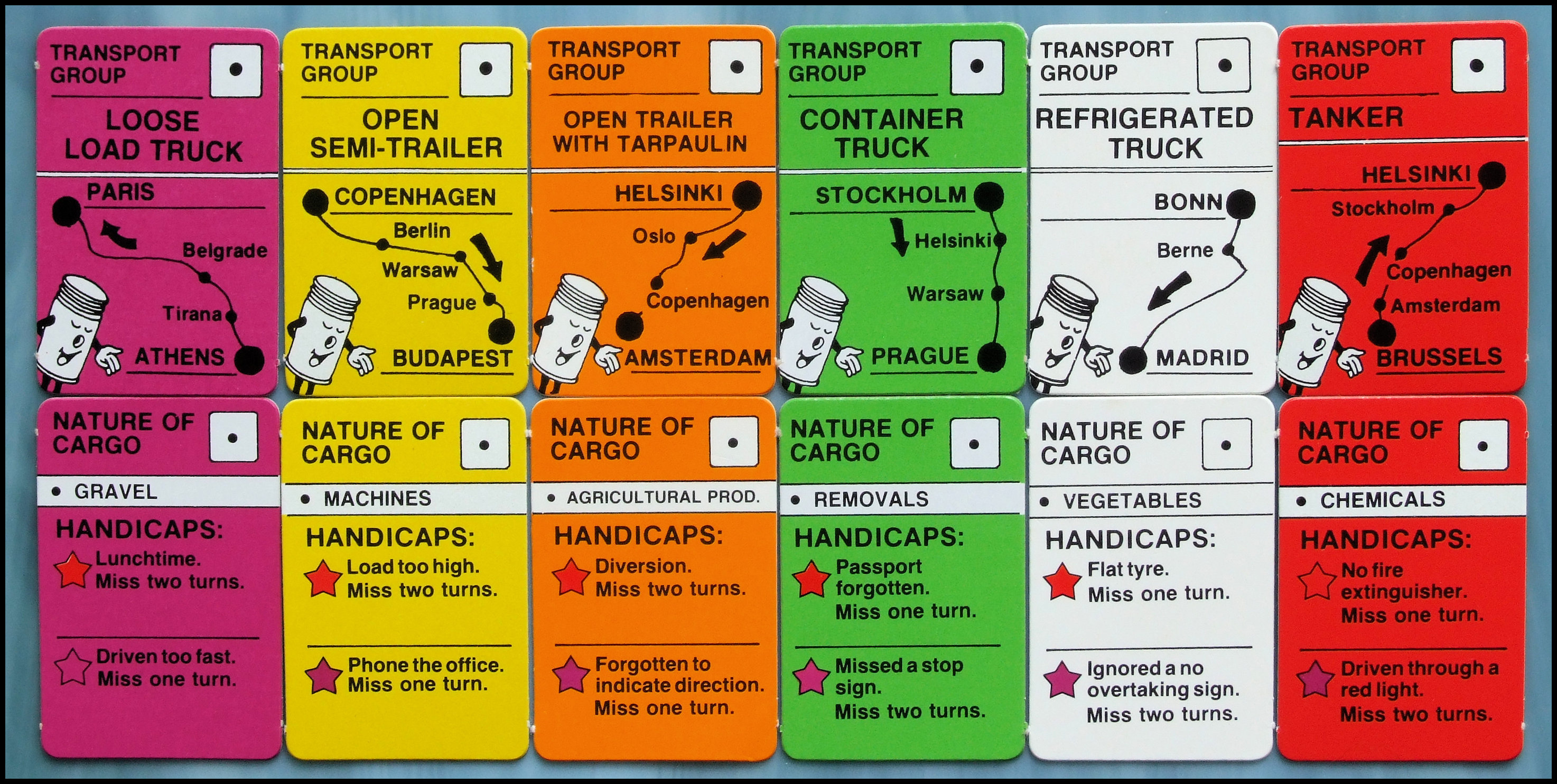 DAF Transport Game - Trucks And Cargoes