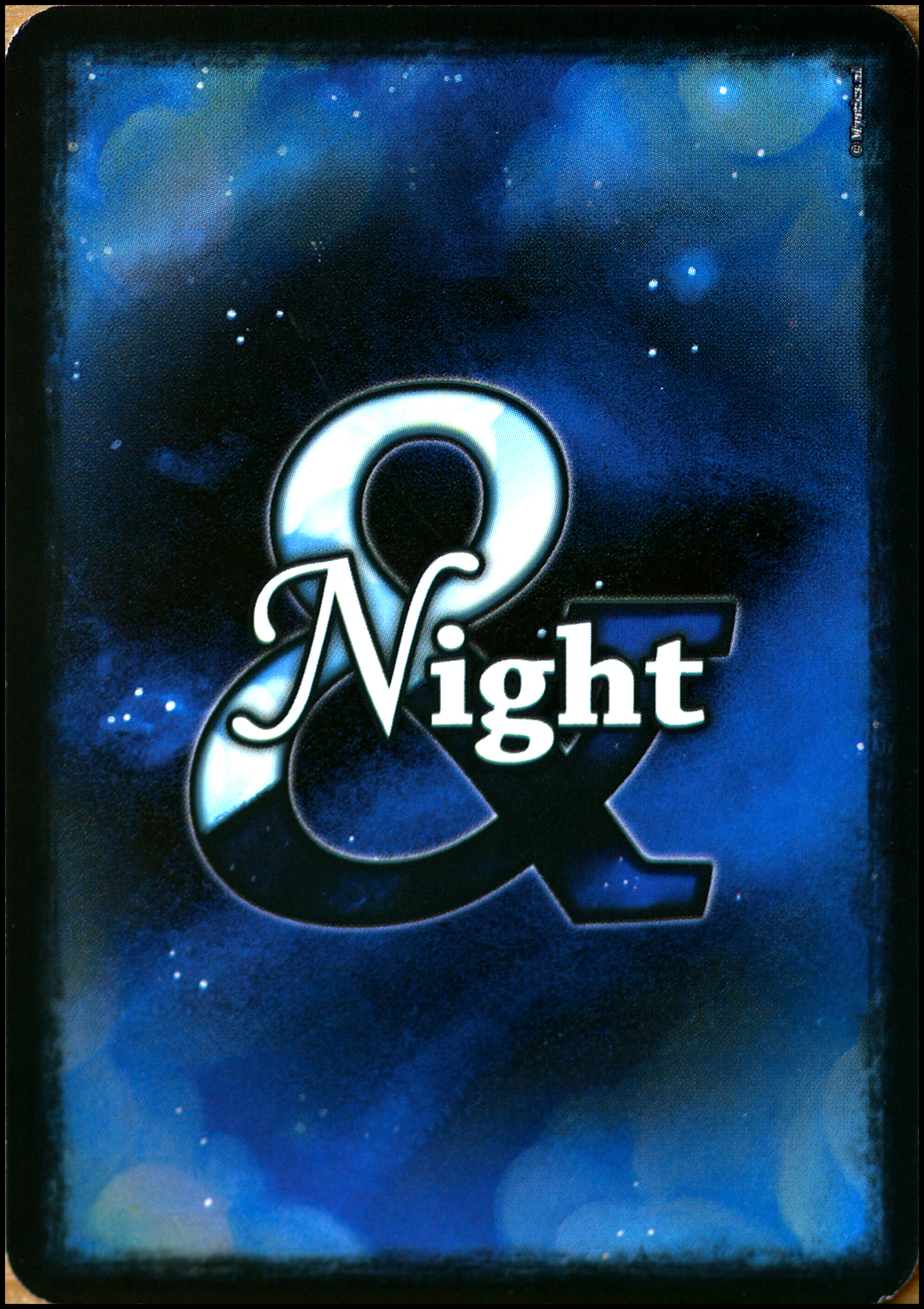 Day And Night - Night Card Back