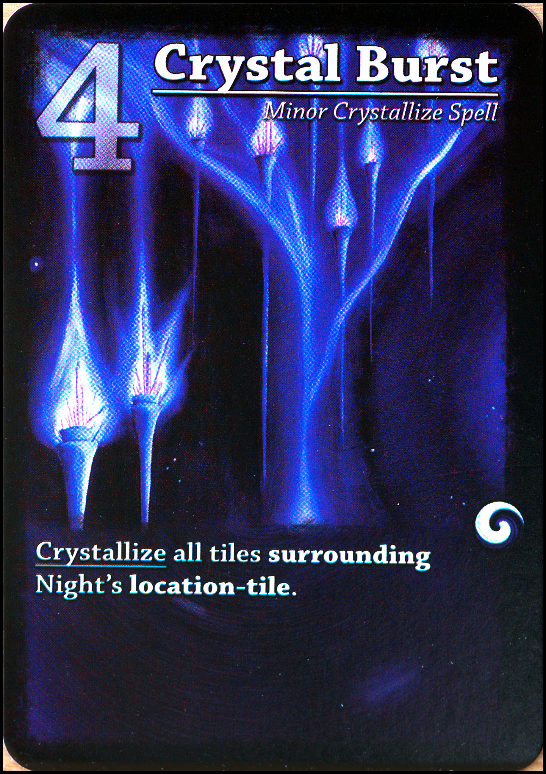 Day And Night - Crystal Burst Card