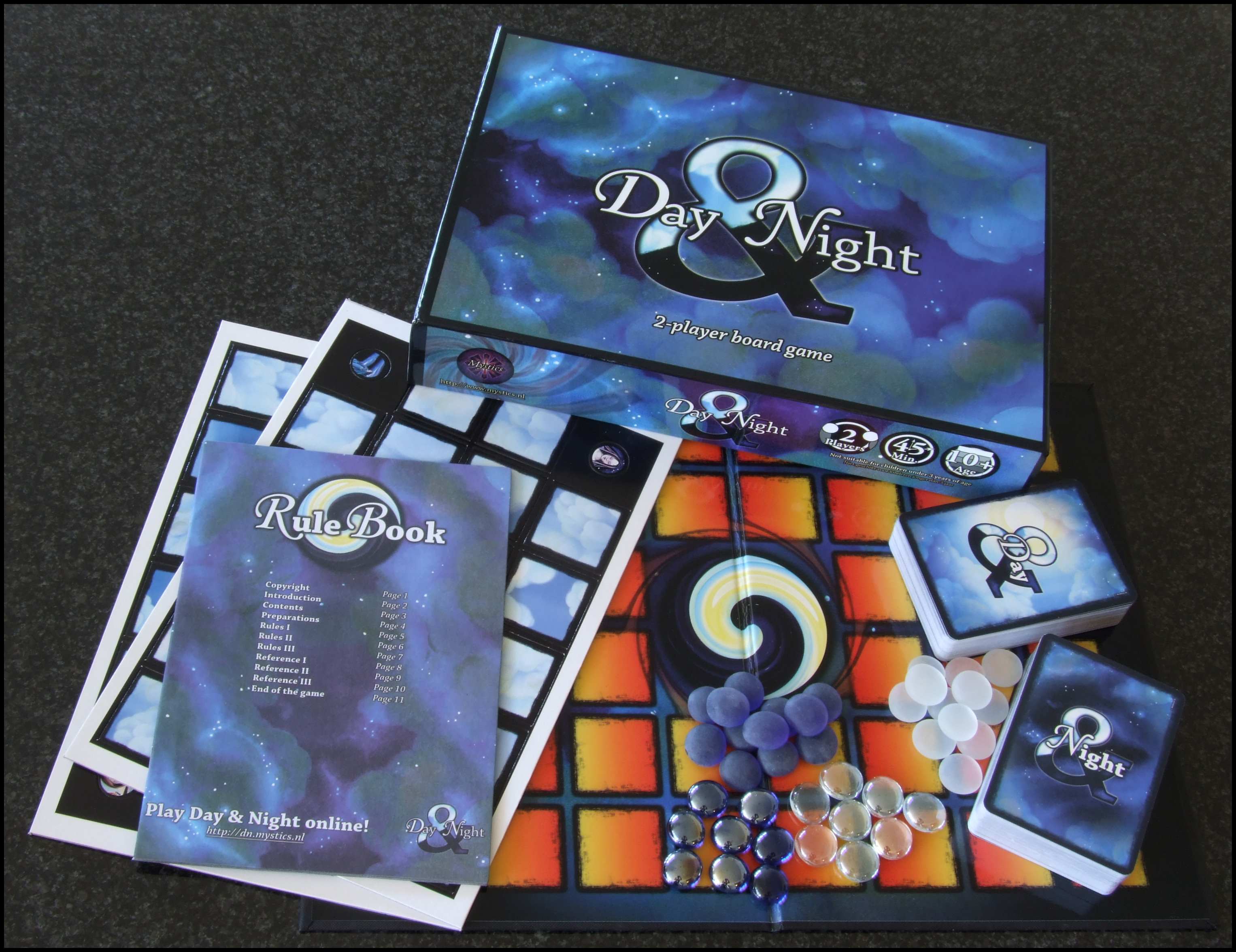 Day And Night - Game Components