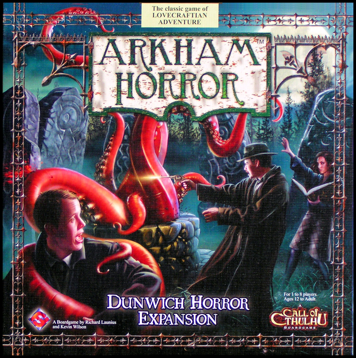 Arkham Horror: Dunwich Horror Expansion - Box Front