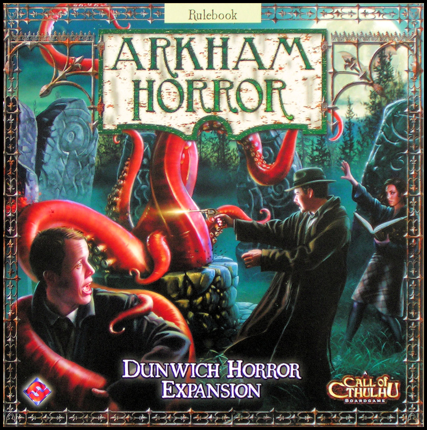 Arkham Horror: Dunwich Horror Expansion - Rulebook Cover