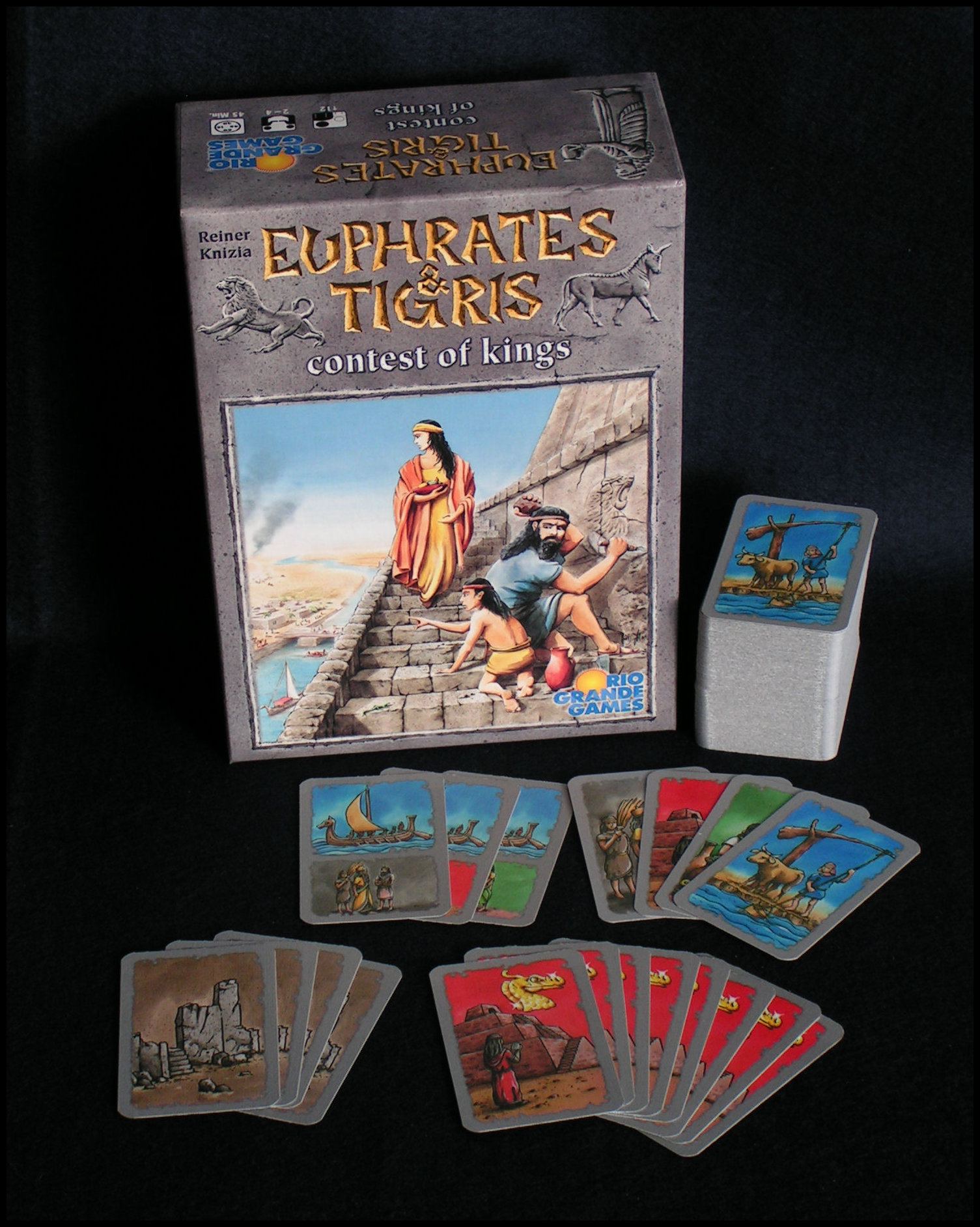 Euphrates & Tigris: Contest Of Kings - Box And Cards