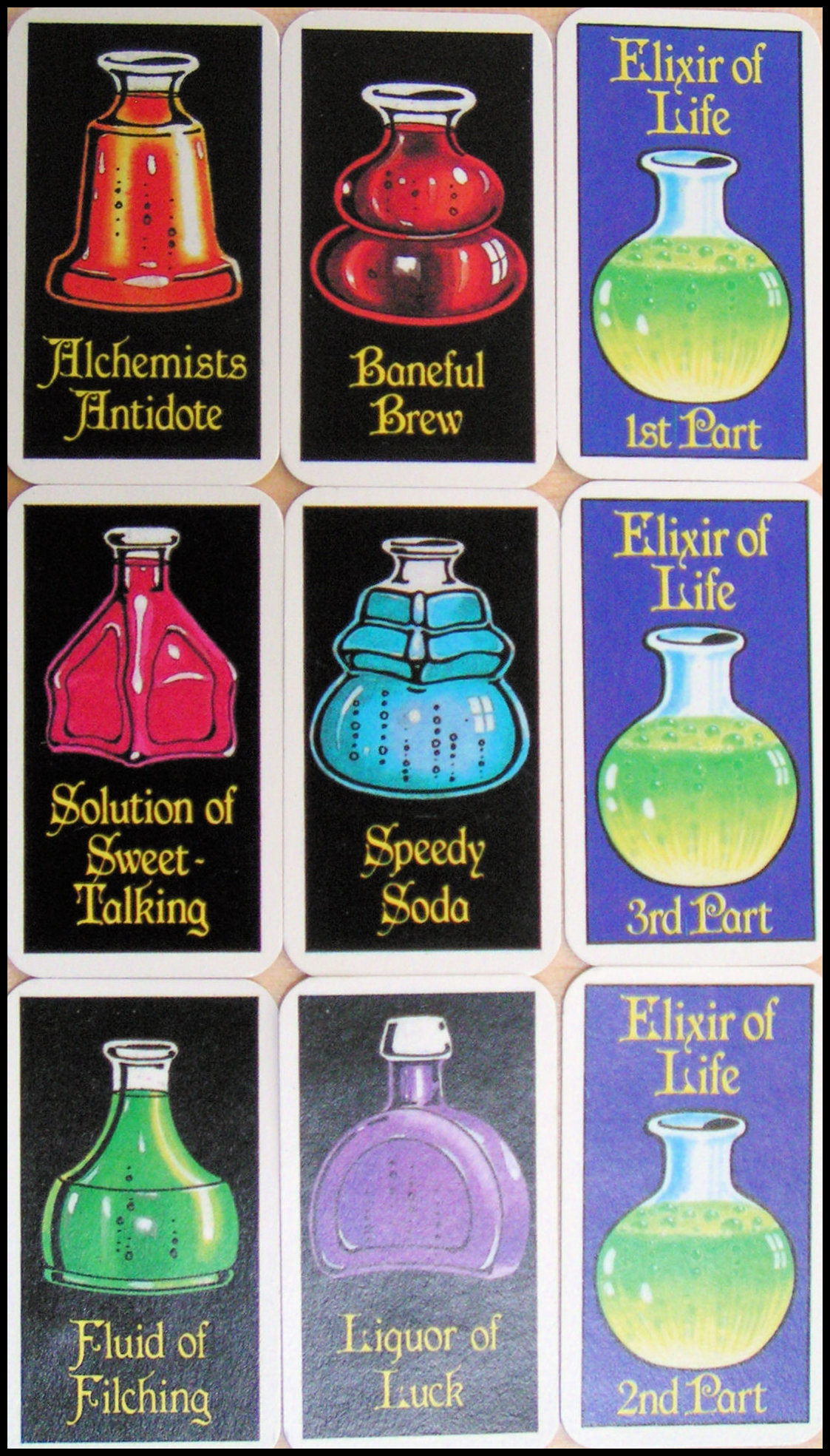 Elixir - All 9 Potions