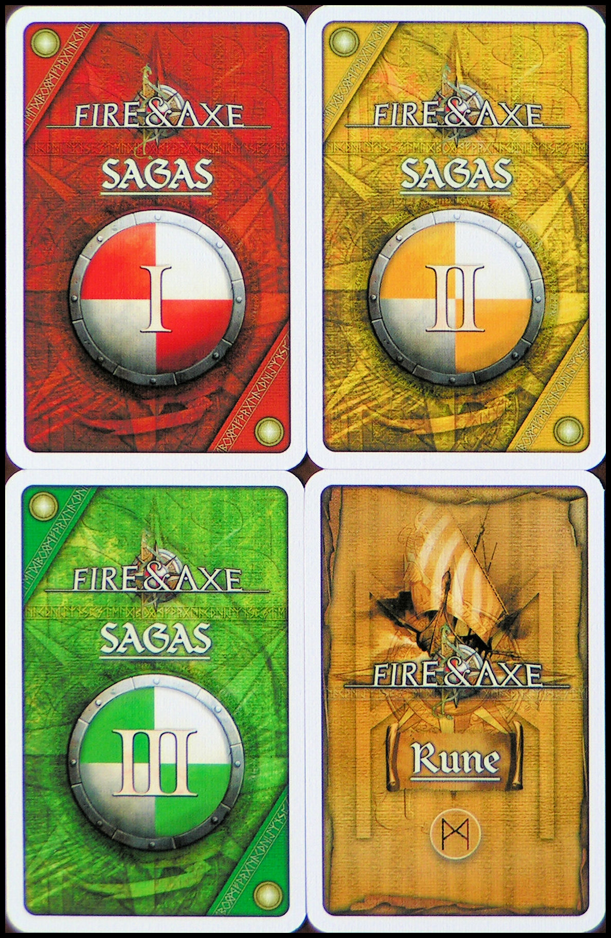 Fire & Axe: A Viking Saga - Card Backs