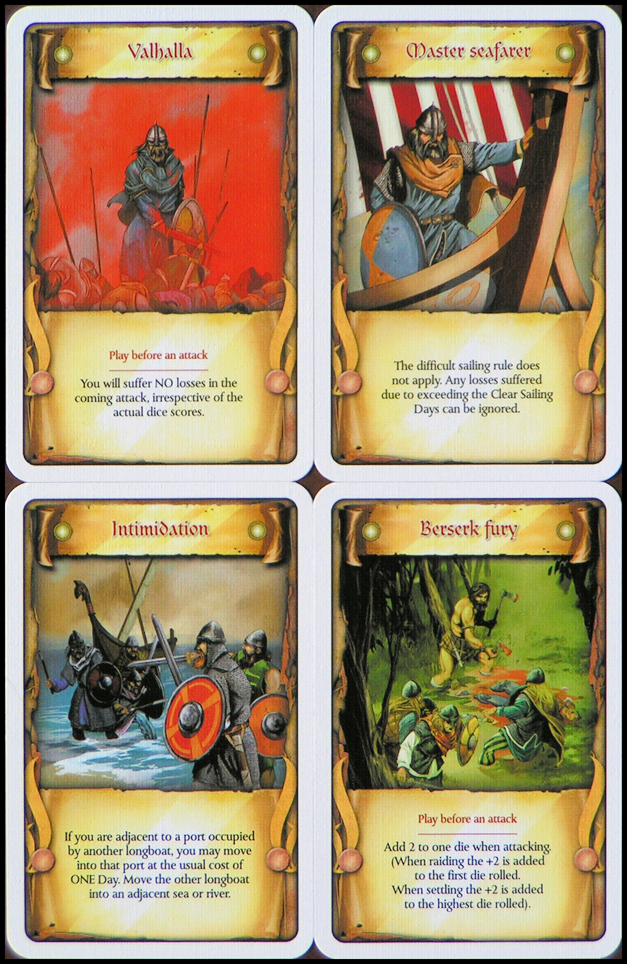 Fire & Axe: A Viking Saga - Rune Cards