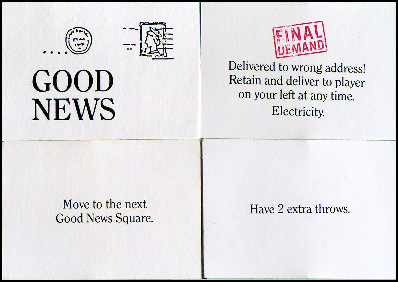Final Demand - Good News Cards
