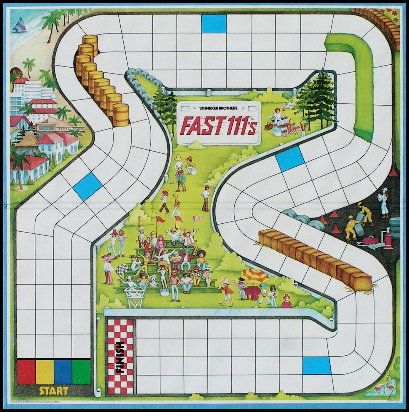 Fast 111's - Game Board