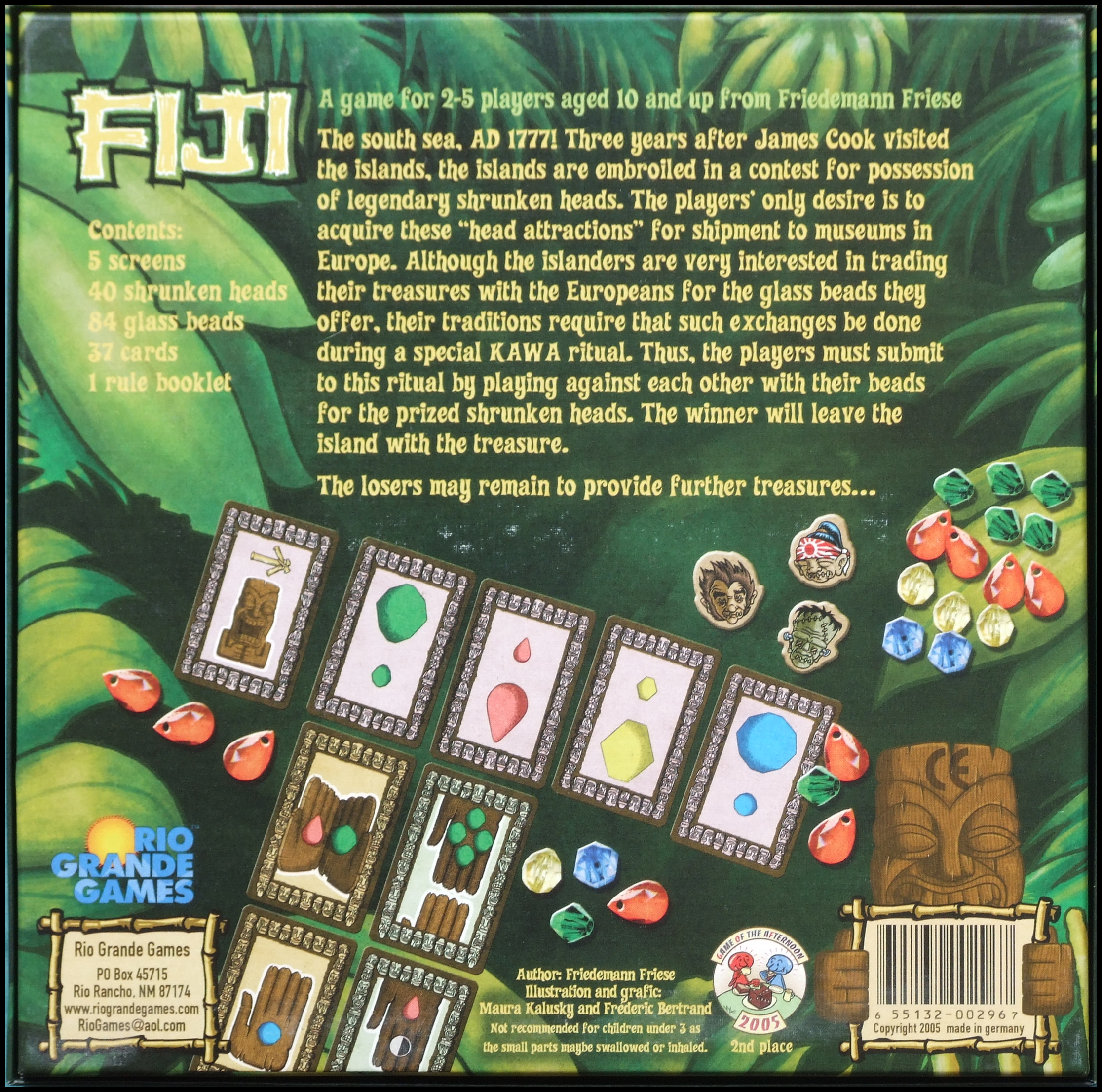 Fiji - Box Back