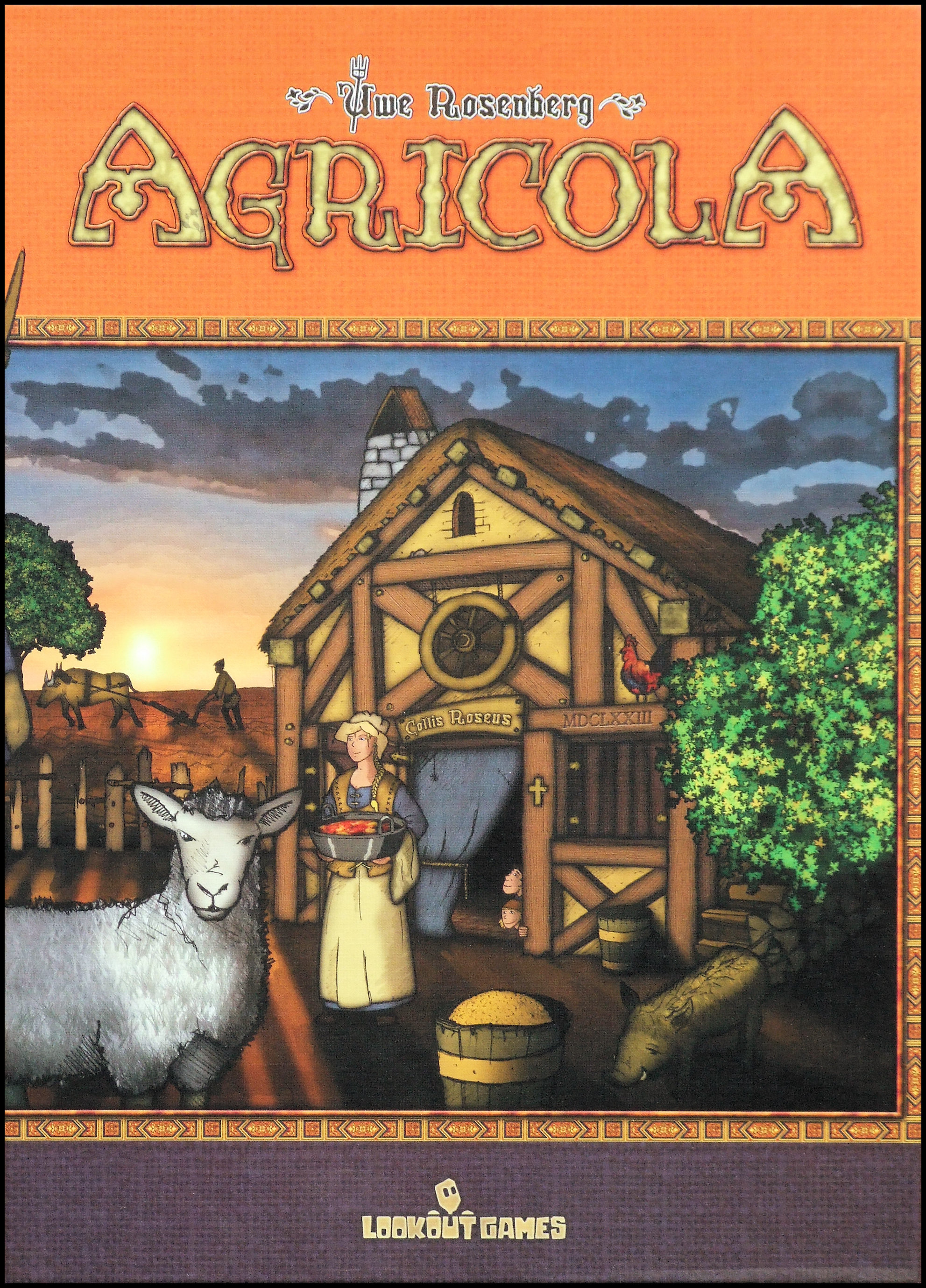 Agricola - Box Front (Lookout Games, German Edition)