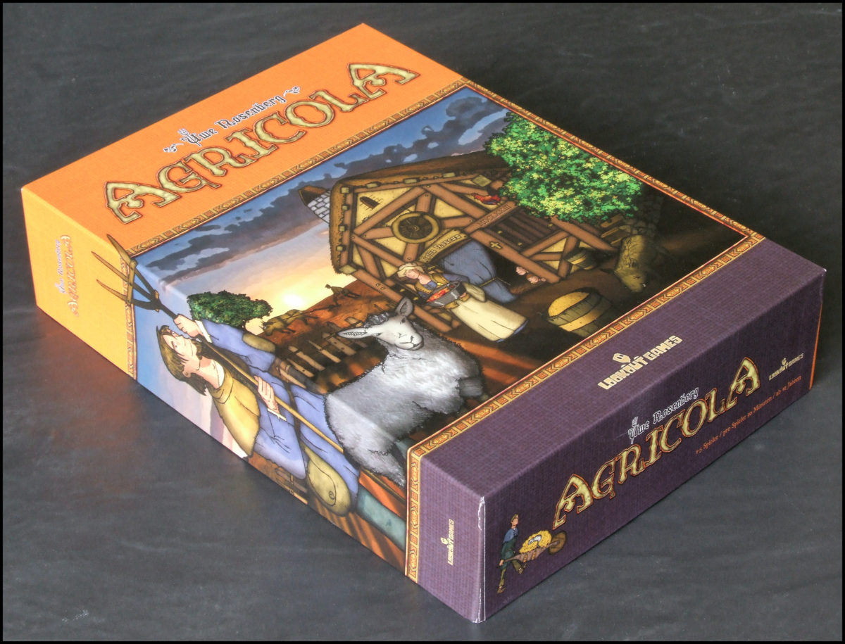 Agricola - Box, Isometric View (Lookout Games, German Edition)