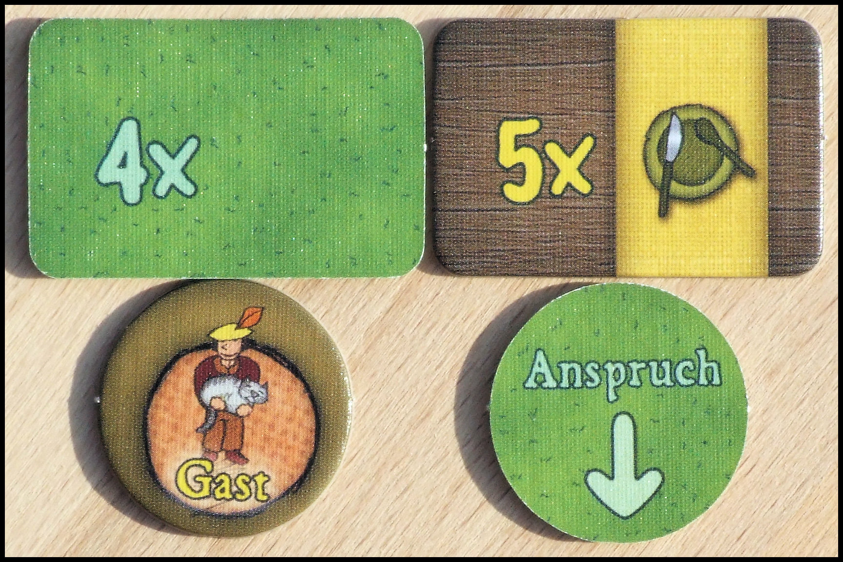 Agricola - Multiplier Markers (Lookout Games, German Edition)
