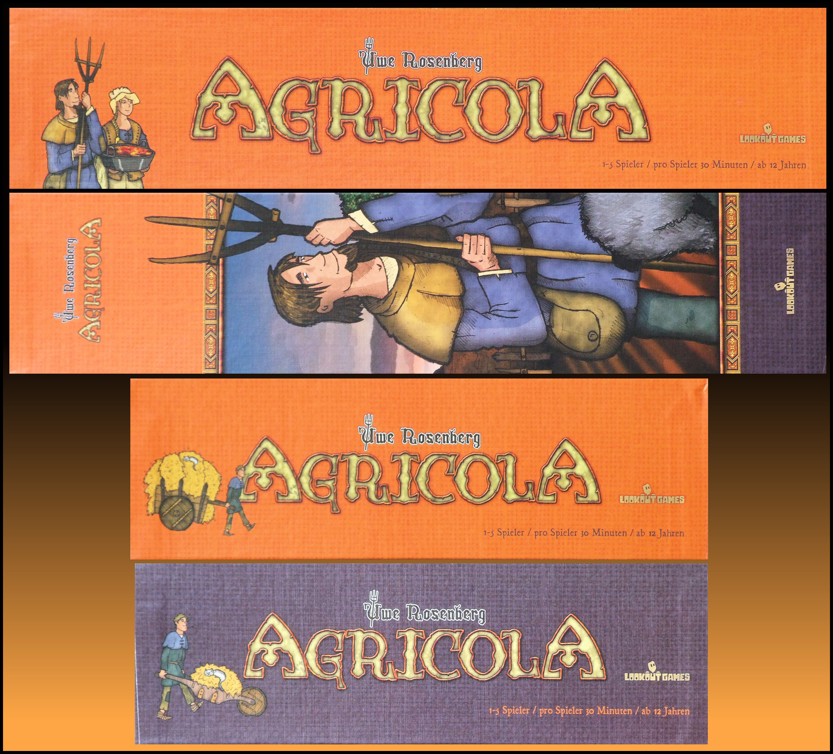 Agricola - Outer Box Sides (Lookout Games, German Edition)
