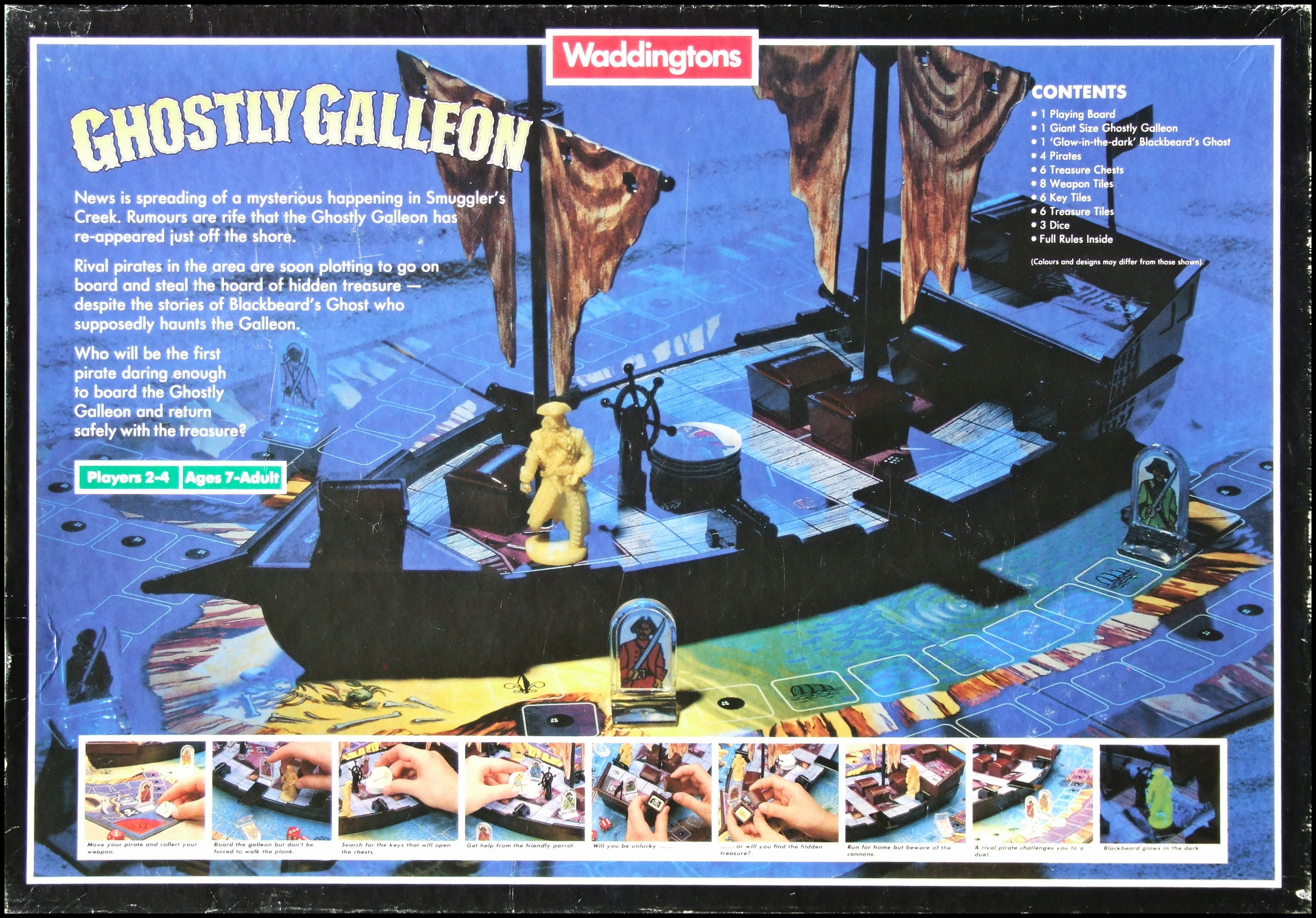 Ghostly Galleon - Box Back