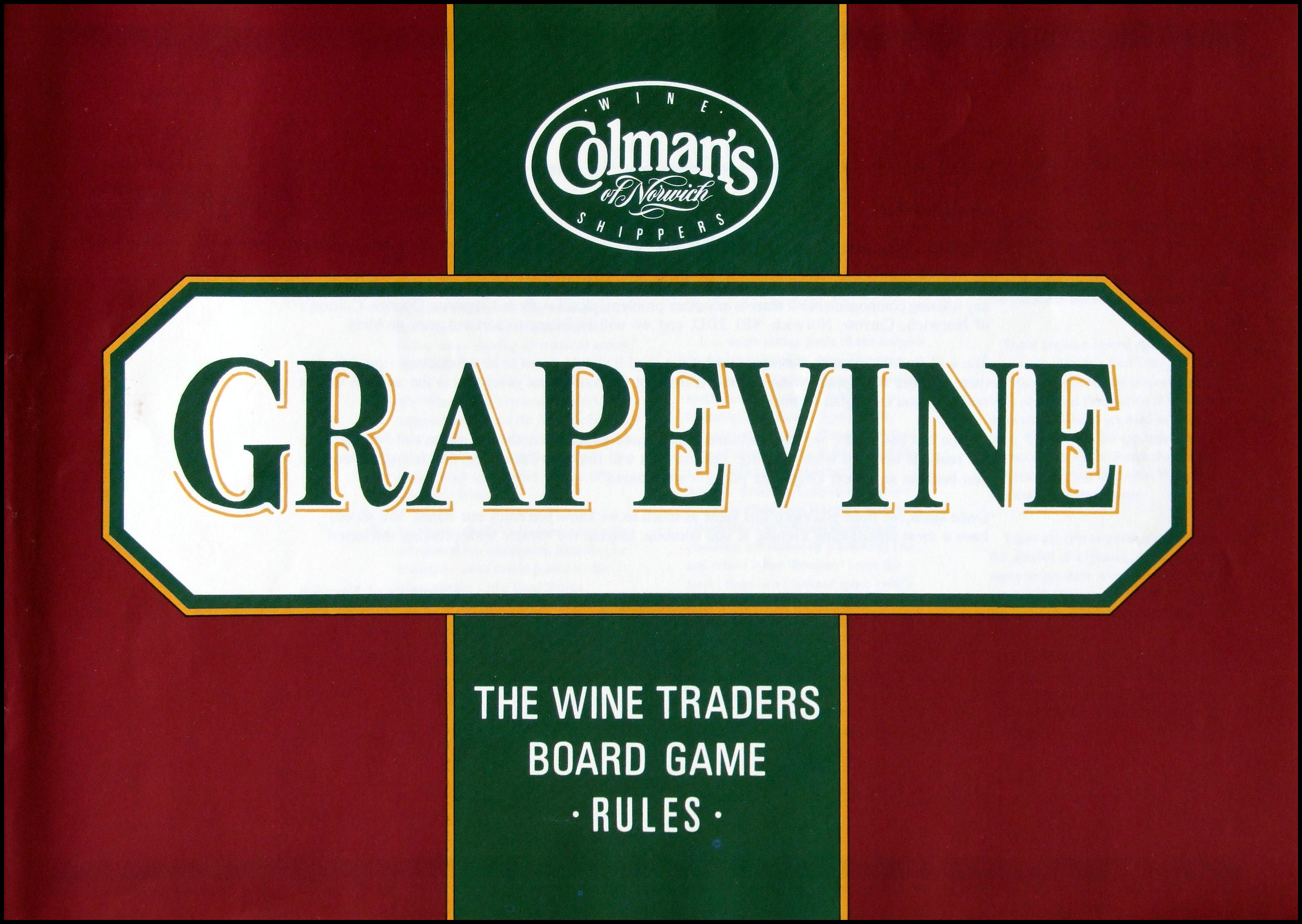 Grapevine - Rulebook Cover