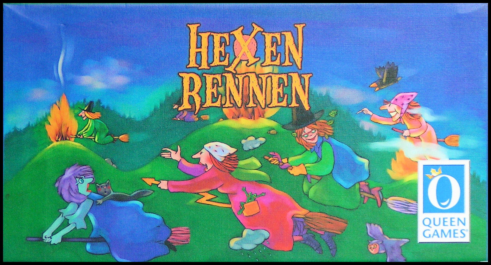 Hexen Rennen - Box Side With Full View Of Wraparound Box Image