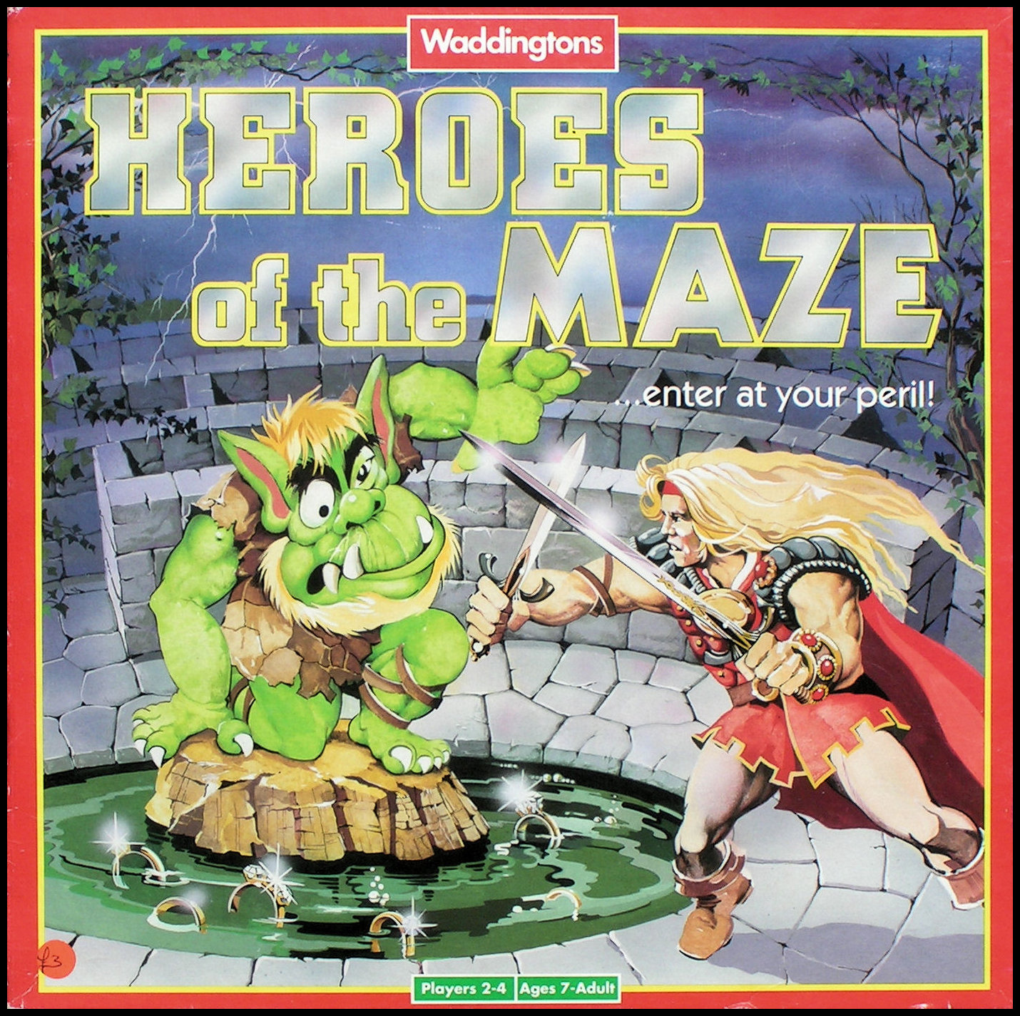 Heroes Of The Maze - Box Front