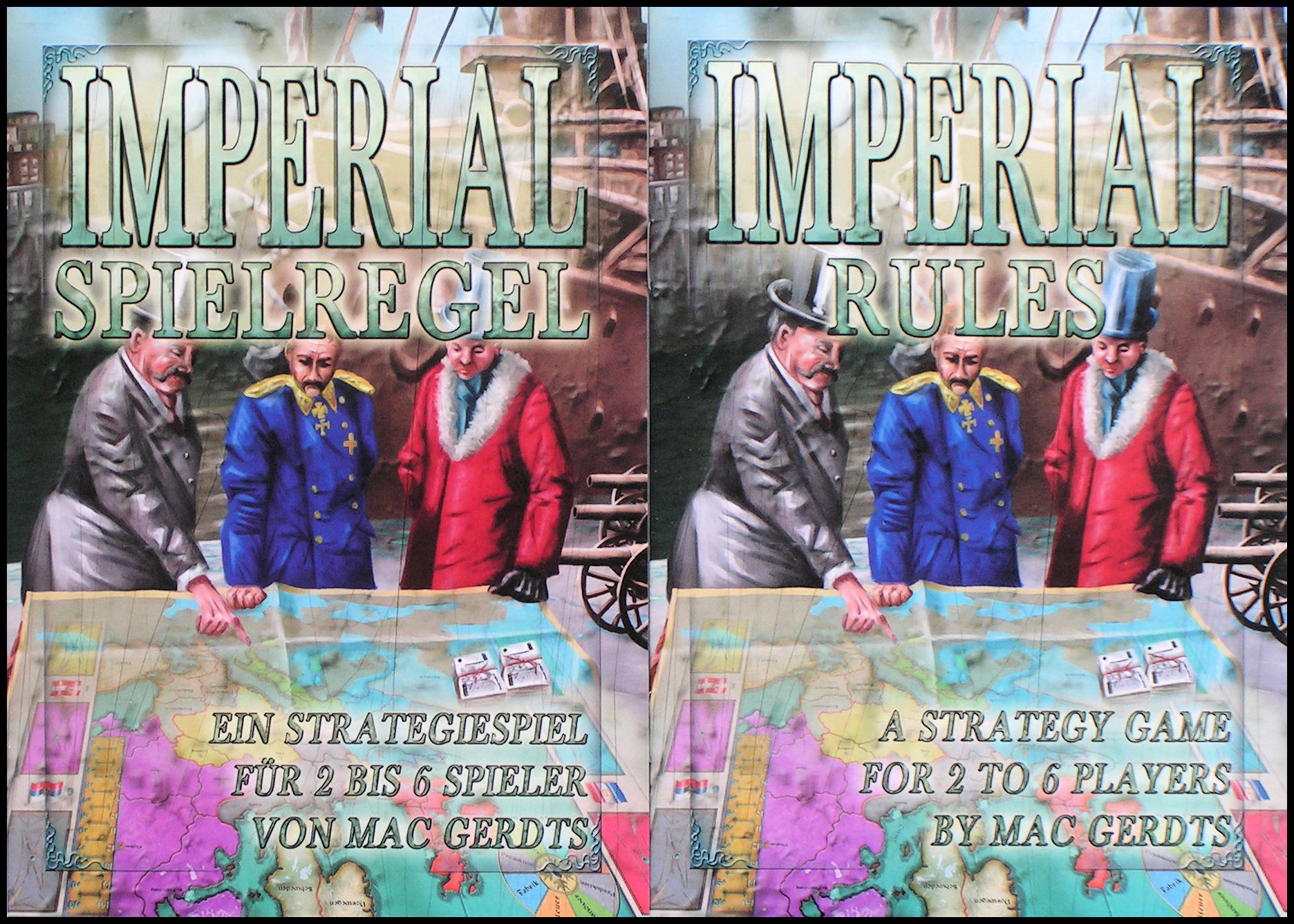 Imperial - Rulebooks, English And German