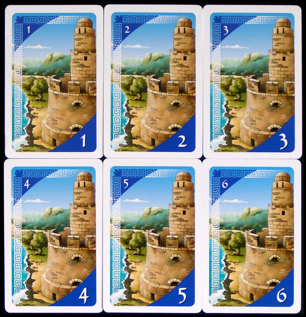 Kreta - Number Cards
