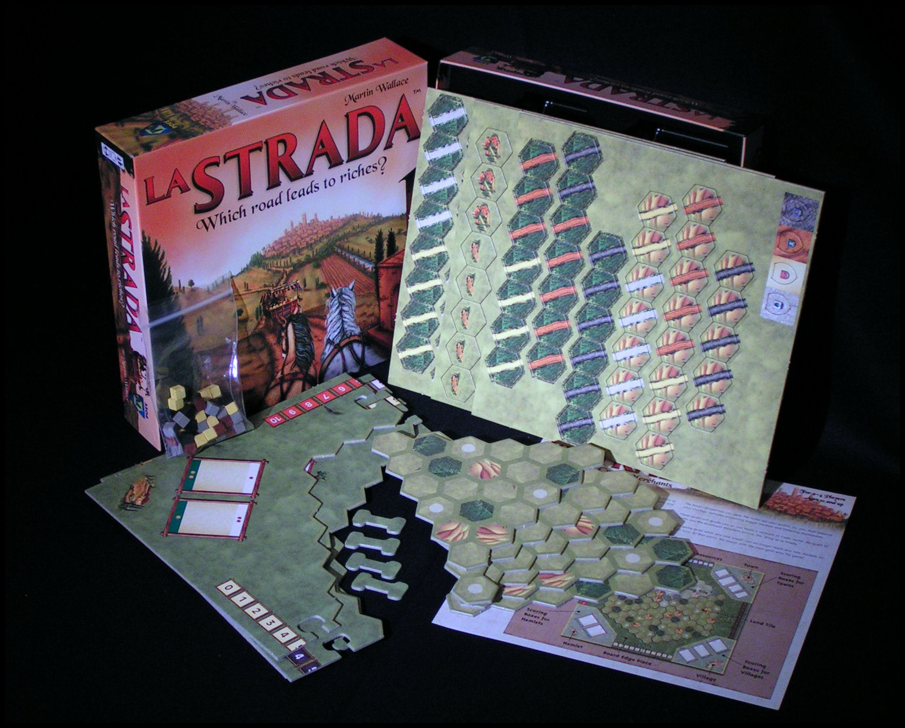 La Strada - Game Components