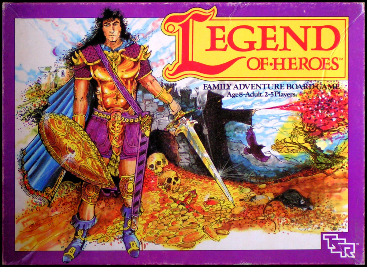 Legend Of Heroes - Box Front