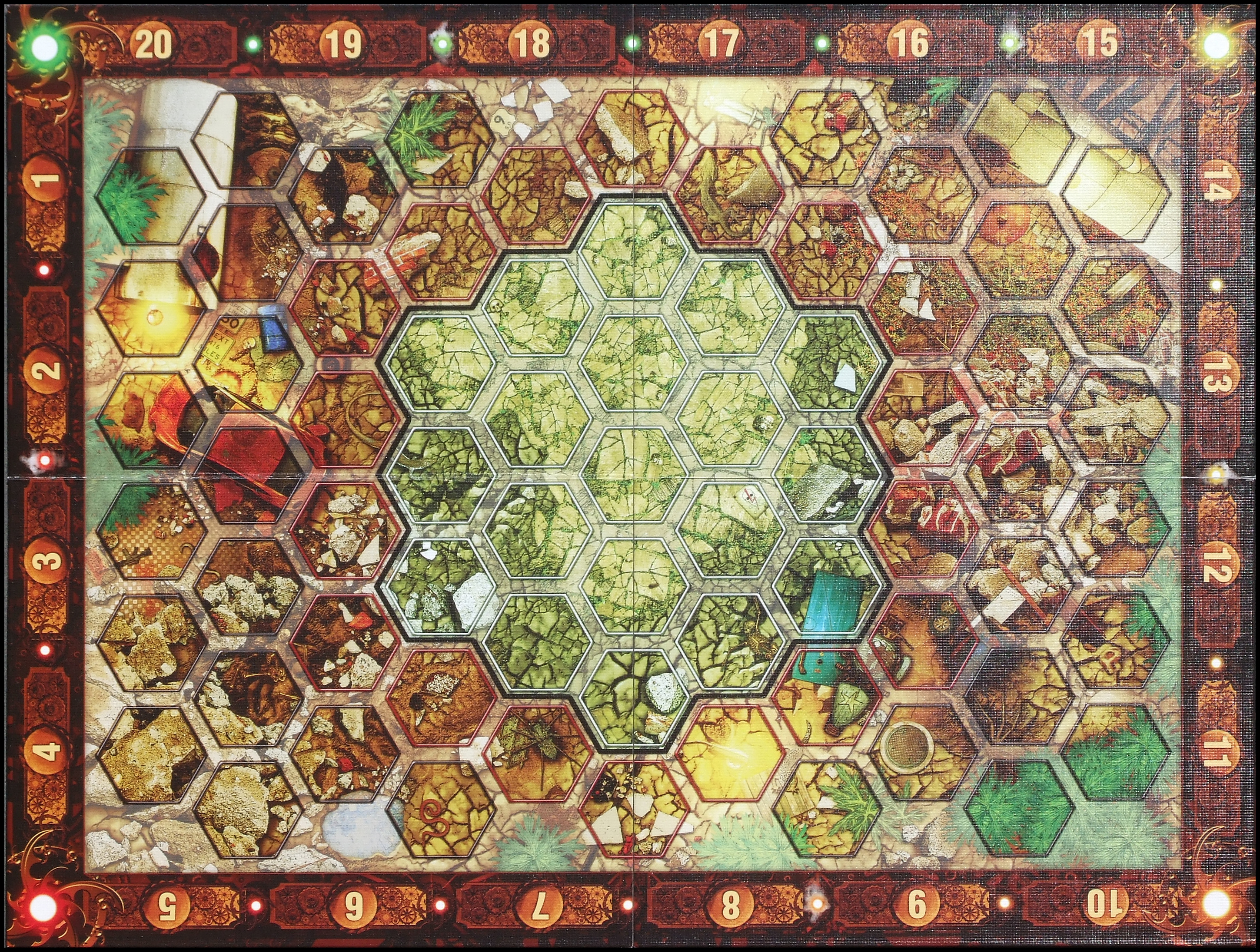 Neuroshima Hex - The Game Board