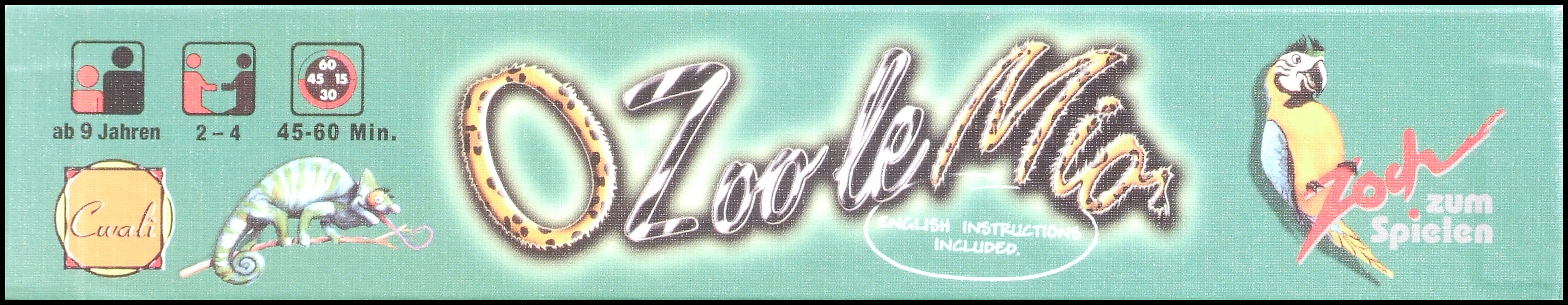 O Zoo Le Mio - Outer Box Side 1