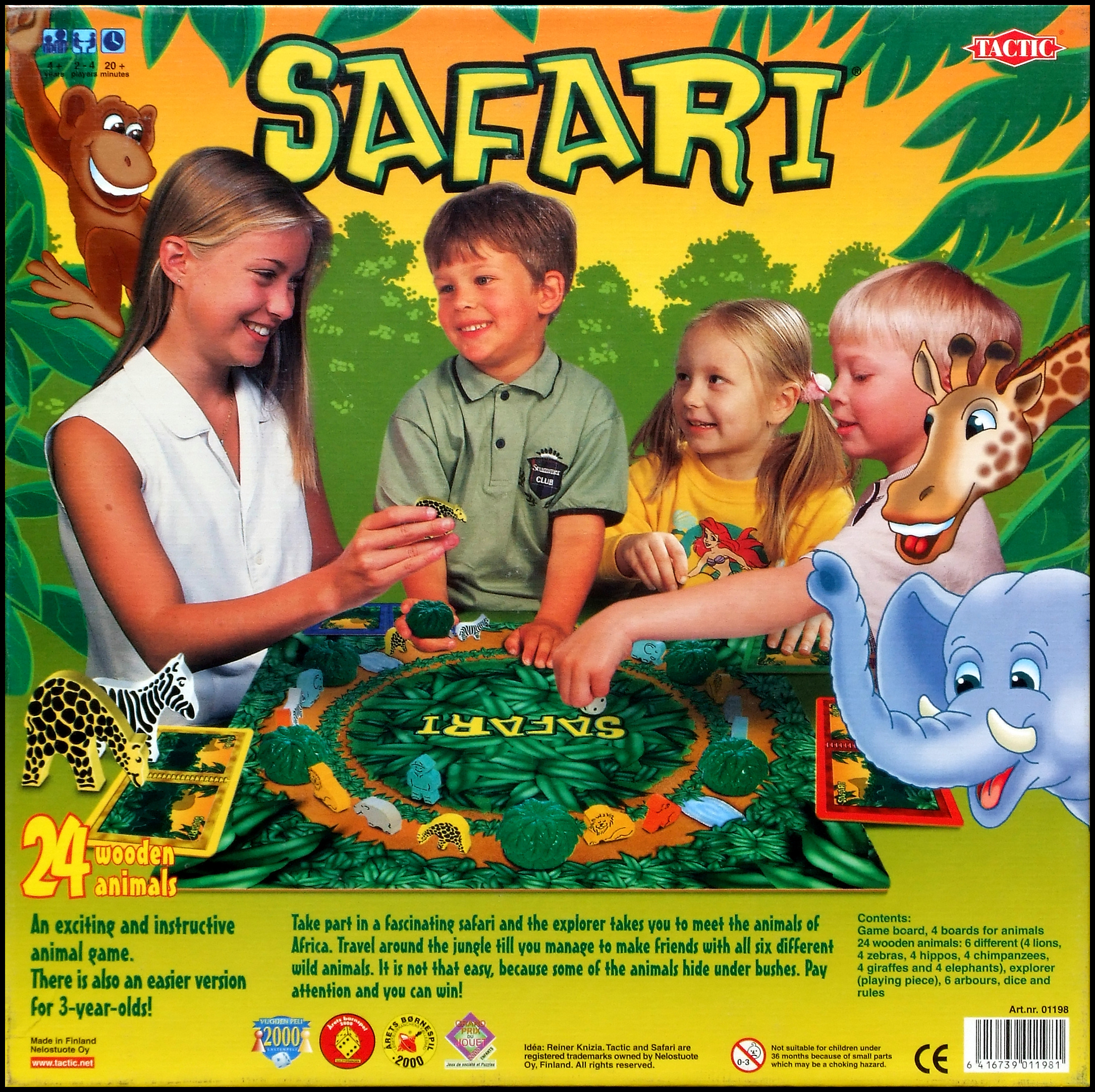 Safari - Box Back