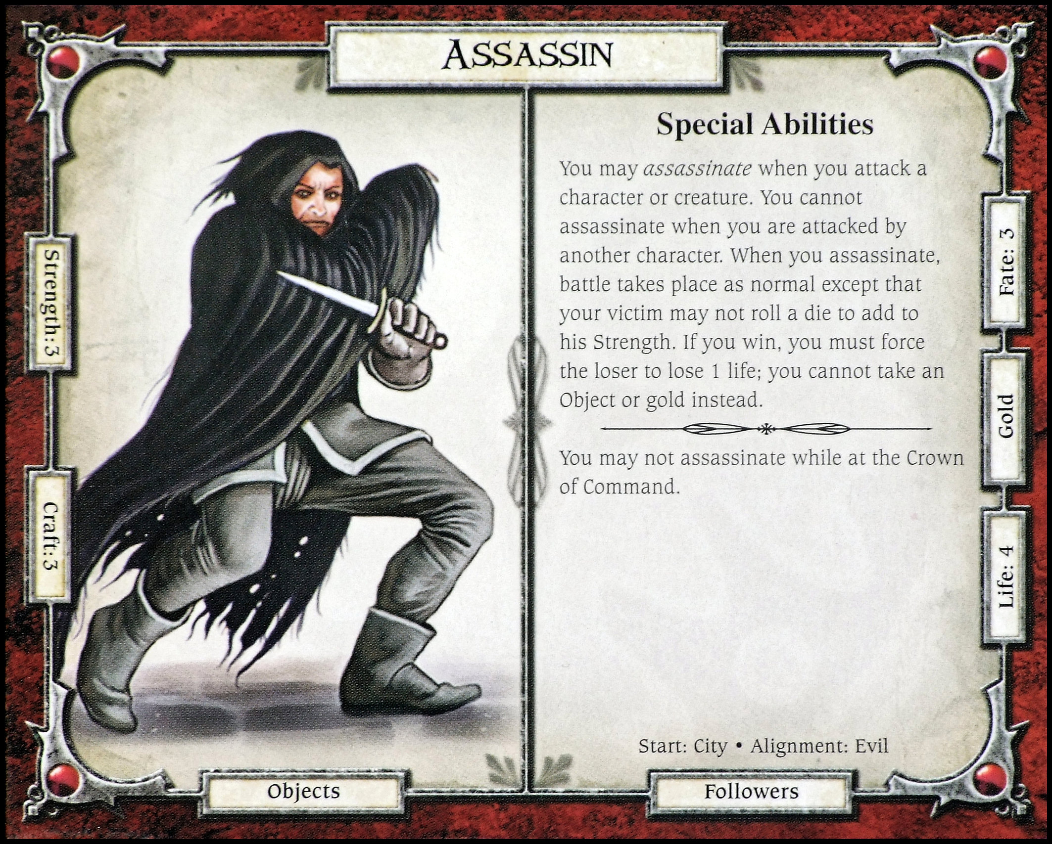 Talisman 4 Upgrade - Assassin Card