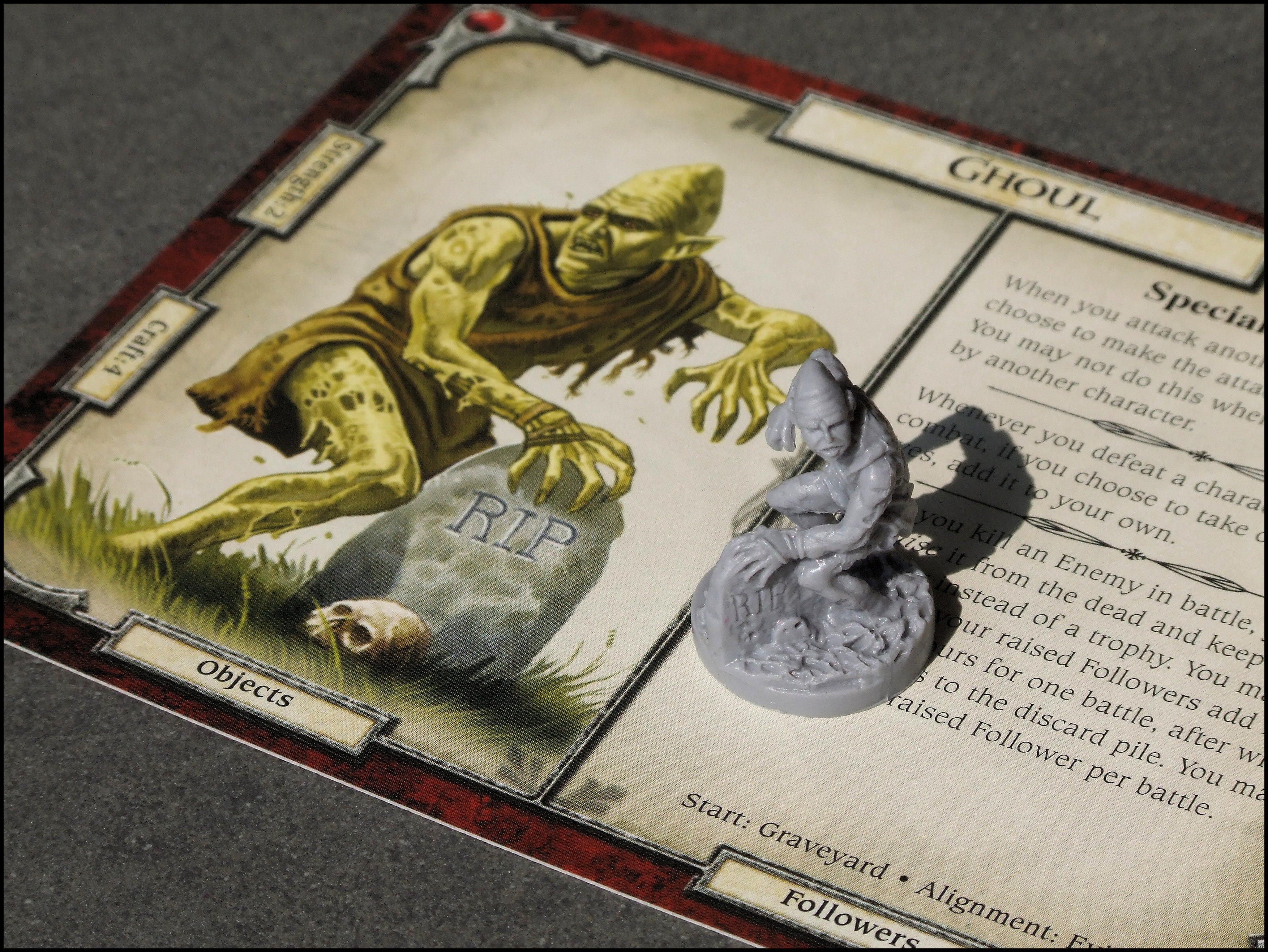 Talisman 4 Upgrade - Ghoul Card And Figure
