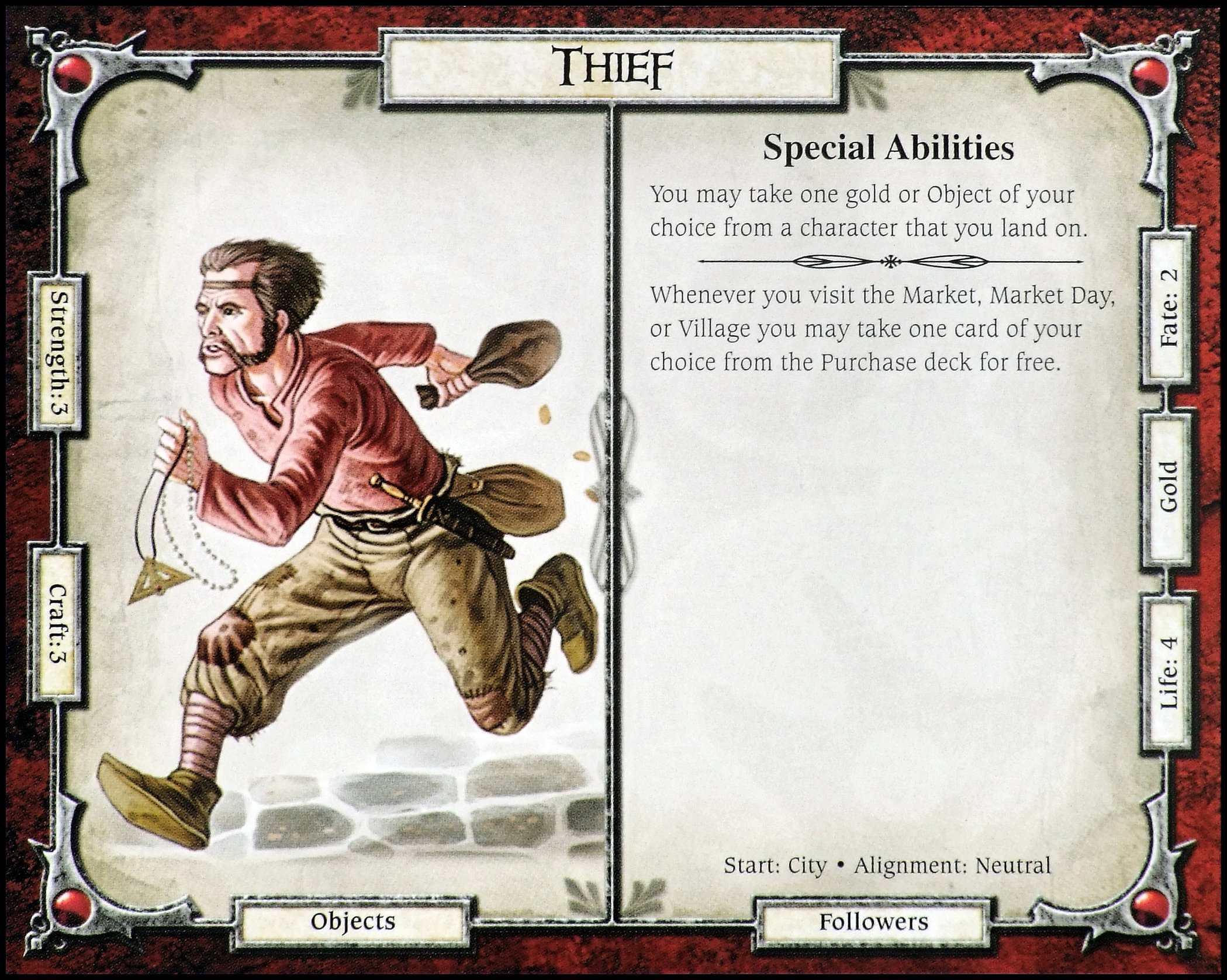 Talisman 4 Upgrade - Thief Card