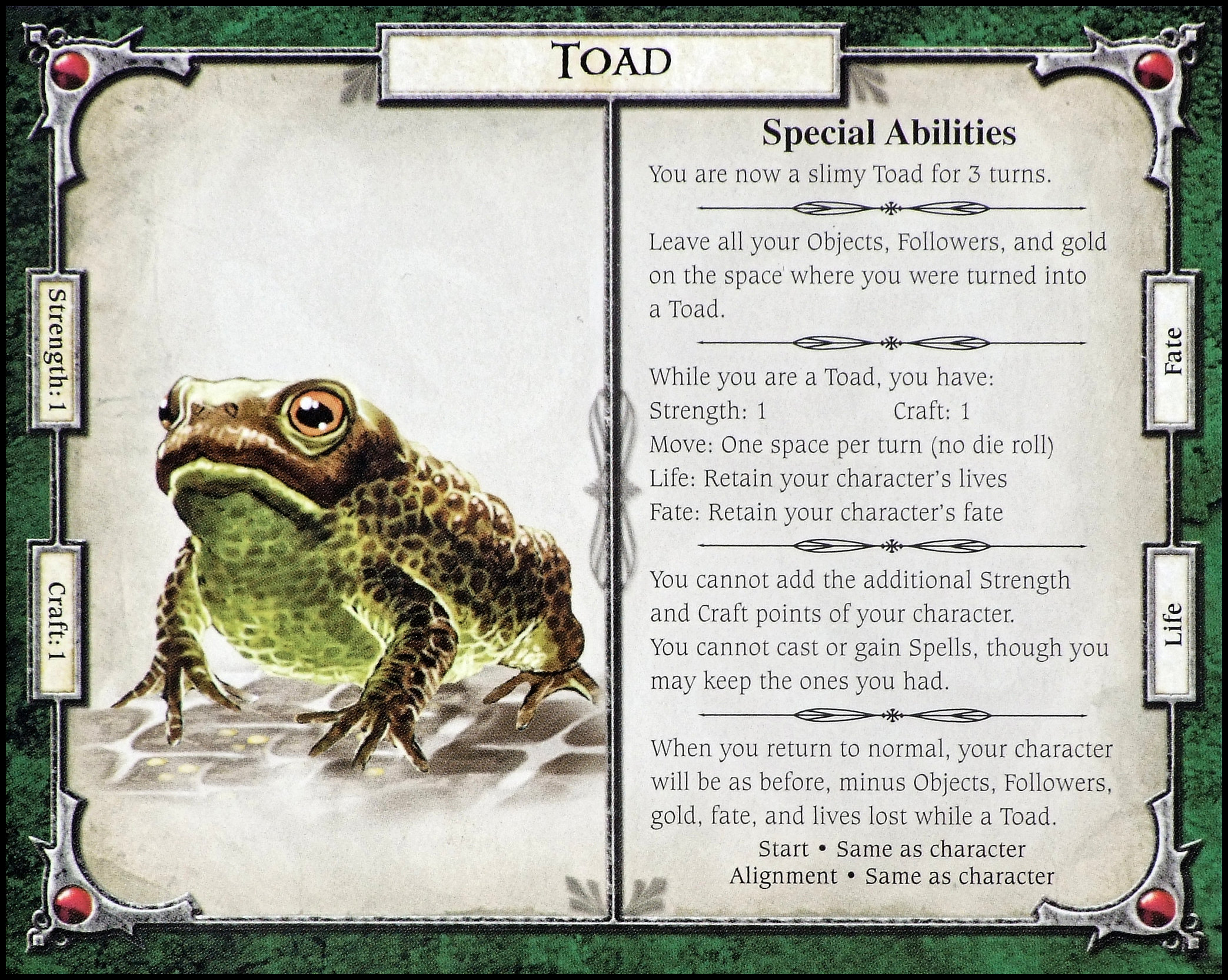 Talisman 4 Upgrade - Toad Card