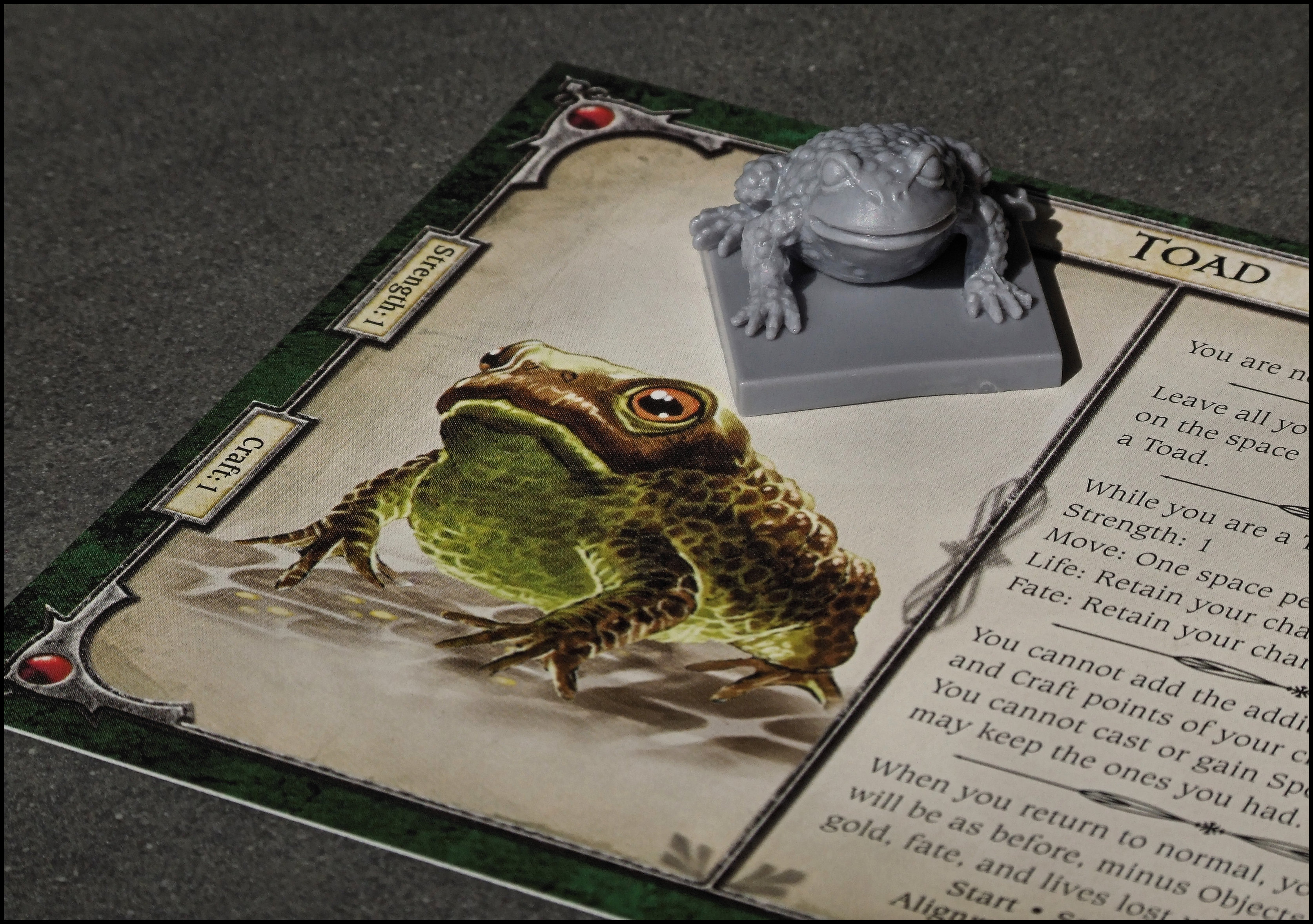 Talisman 4 Upgrade - Toad Card And Figure