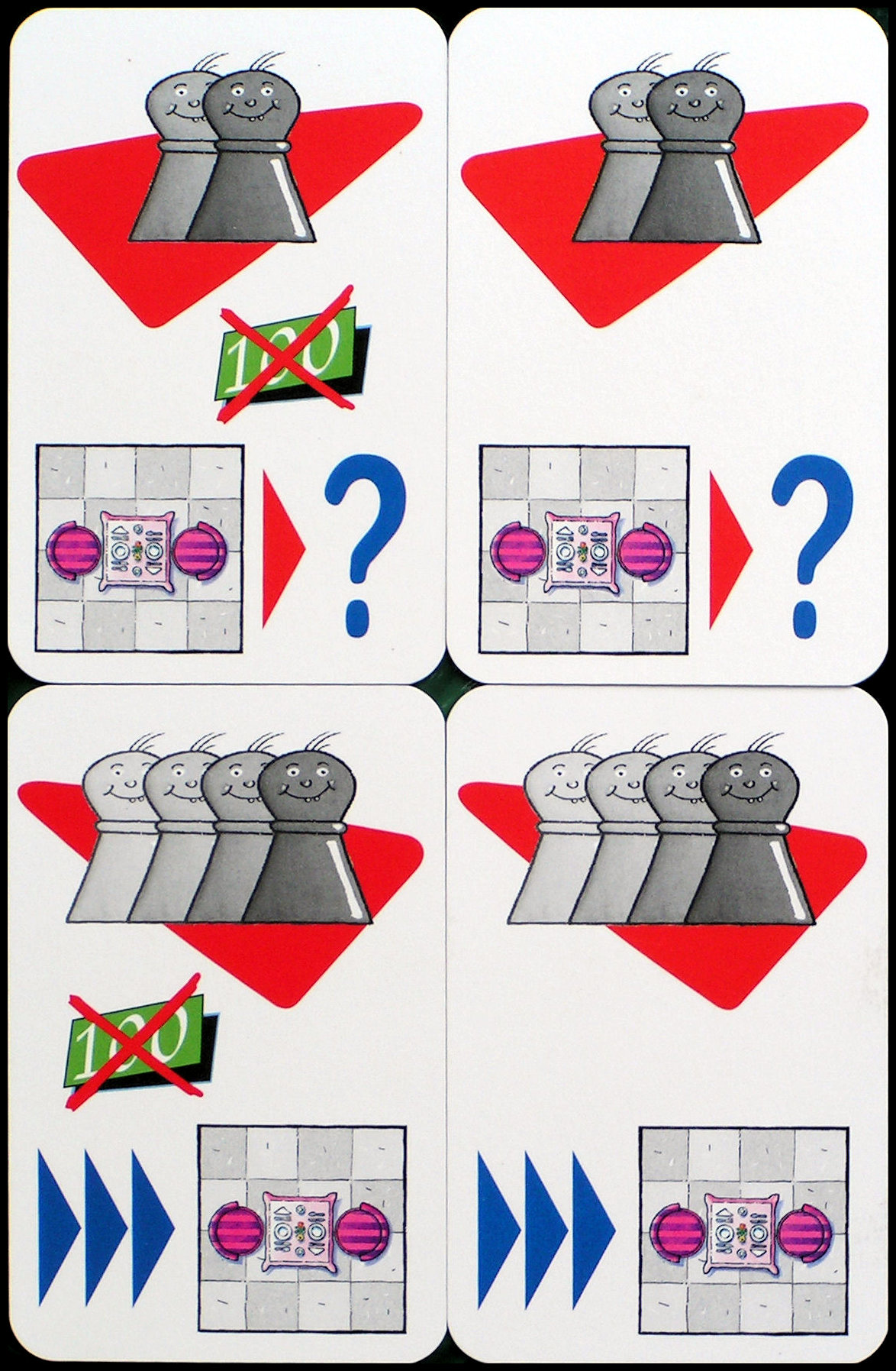 Volle Huette - Sample Action Cards