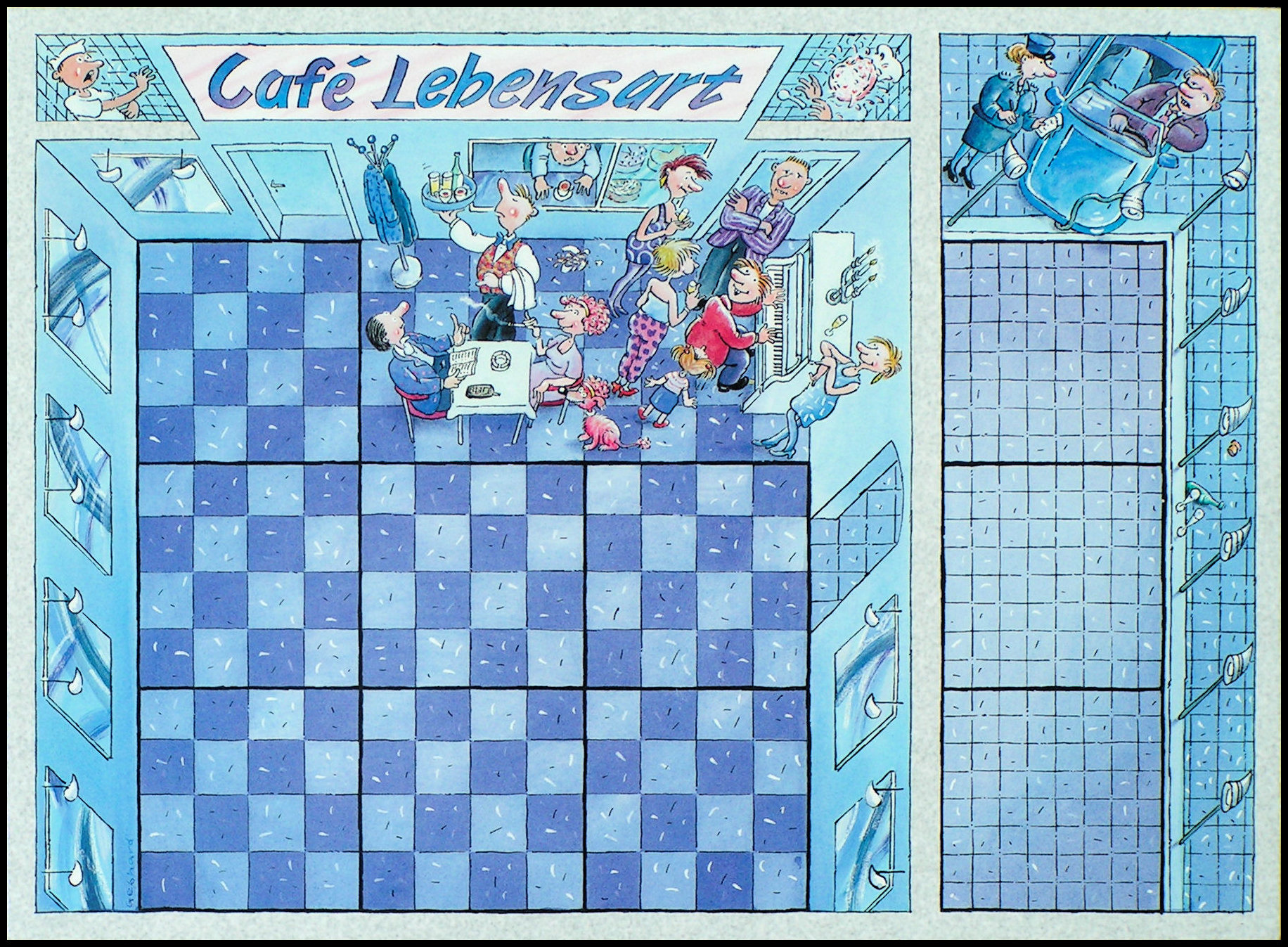 Volle Huette - The Cafe Lebensart Board