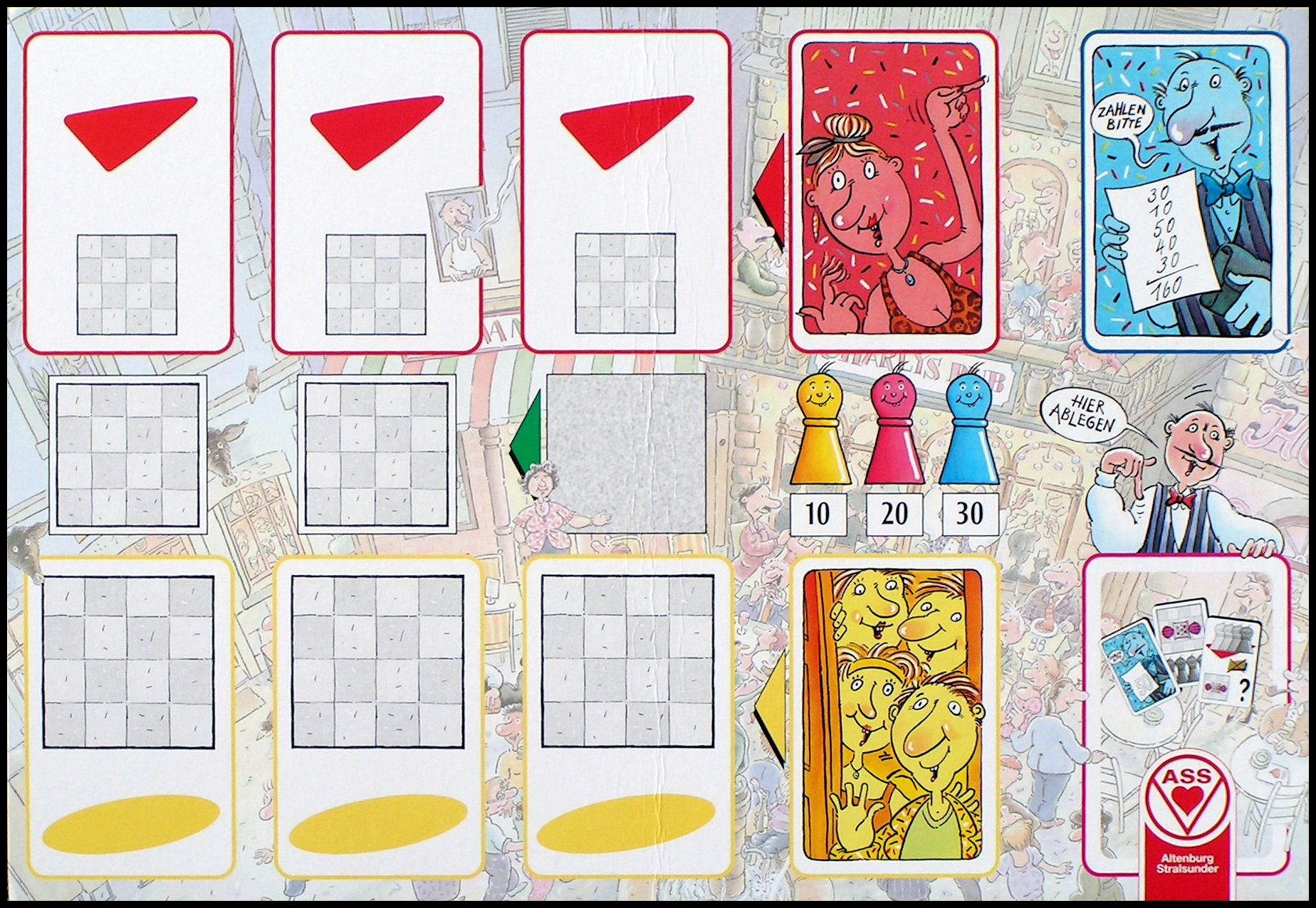 Volle Huette - The Central Game Board