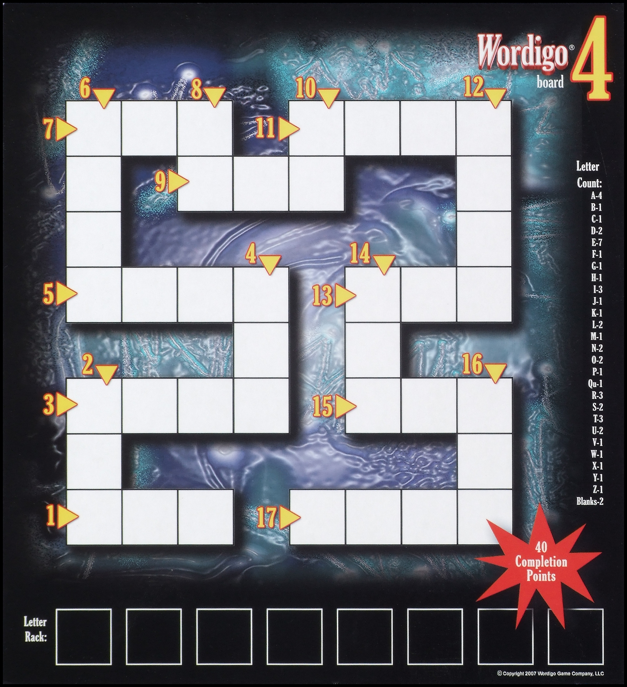Wordigo - Game Board 4